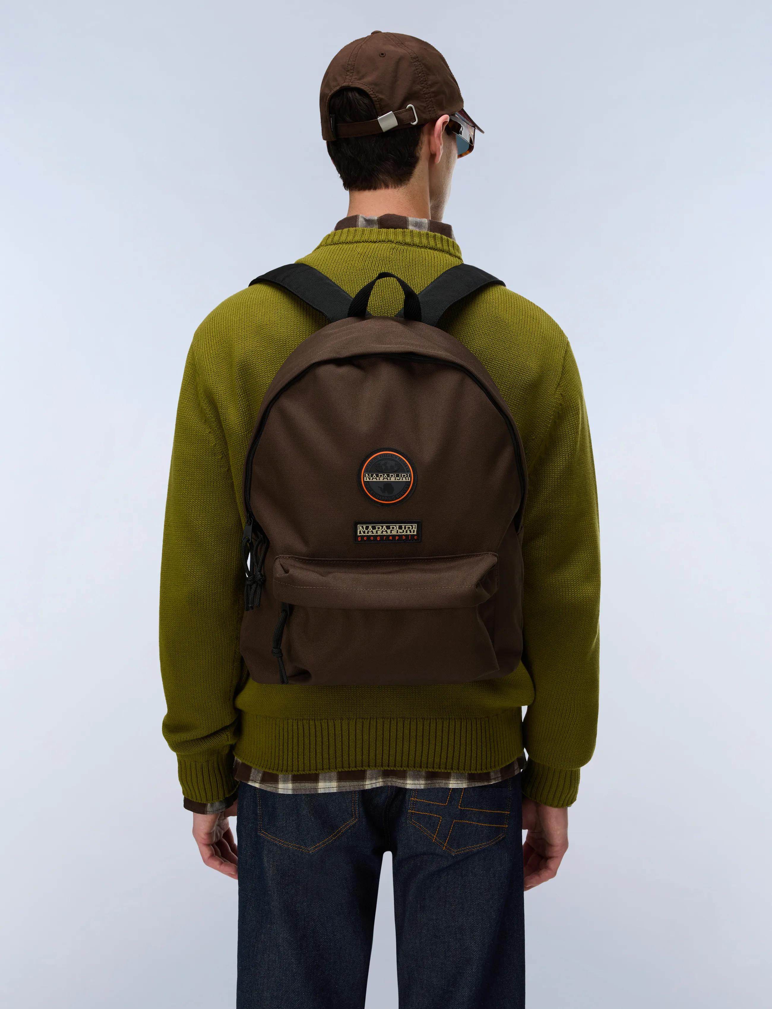 Napapijri Voyage 3, One Size, Brown, Backpacks > Business Backpacks, Herre