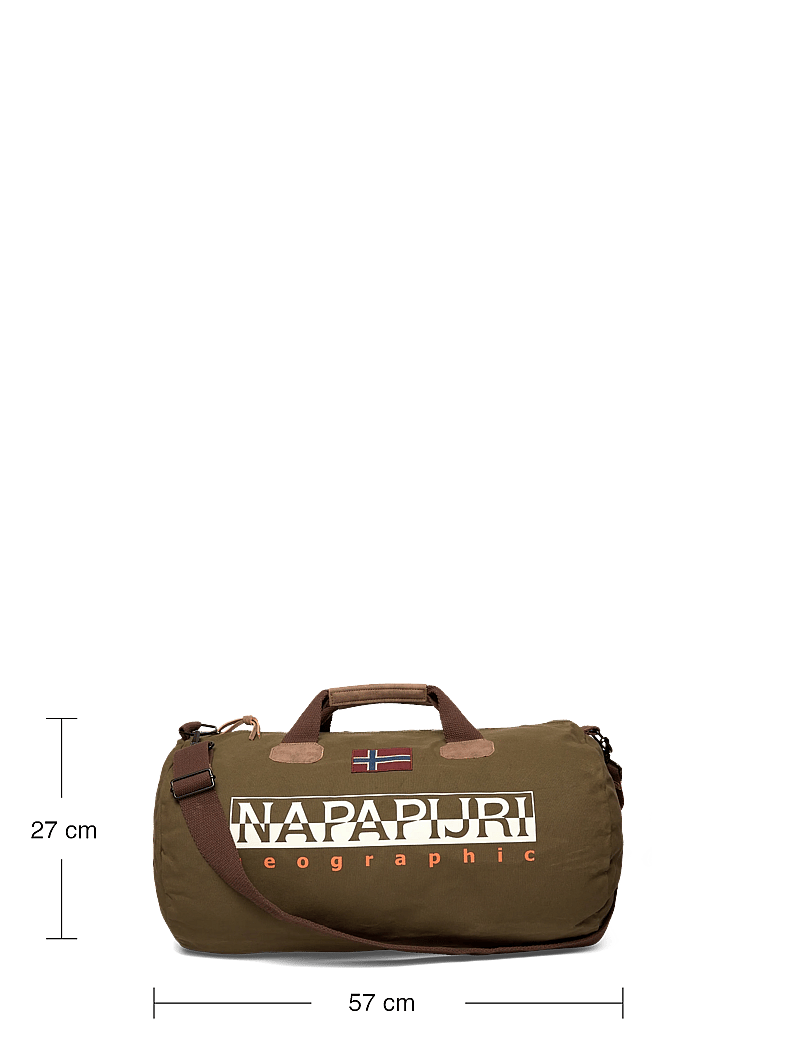 Napapijri - BERING 3 DARK OLIVE G3A - duffel bags - dark olive g3a - 3