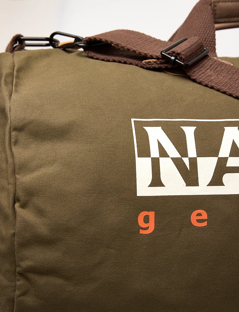 Napapijri - BERING 3 DARK OLIVE G3A - duffel bags - dark olive g3a - 4