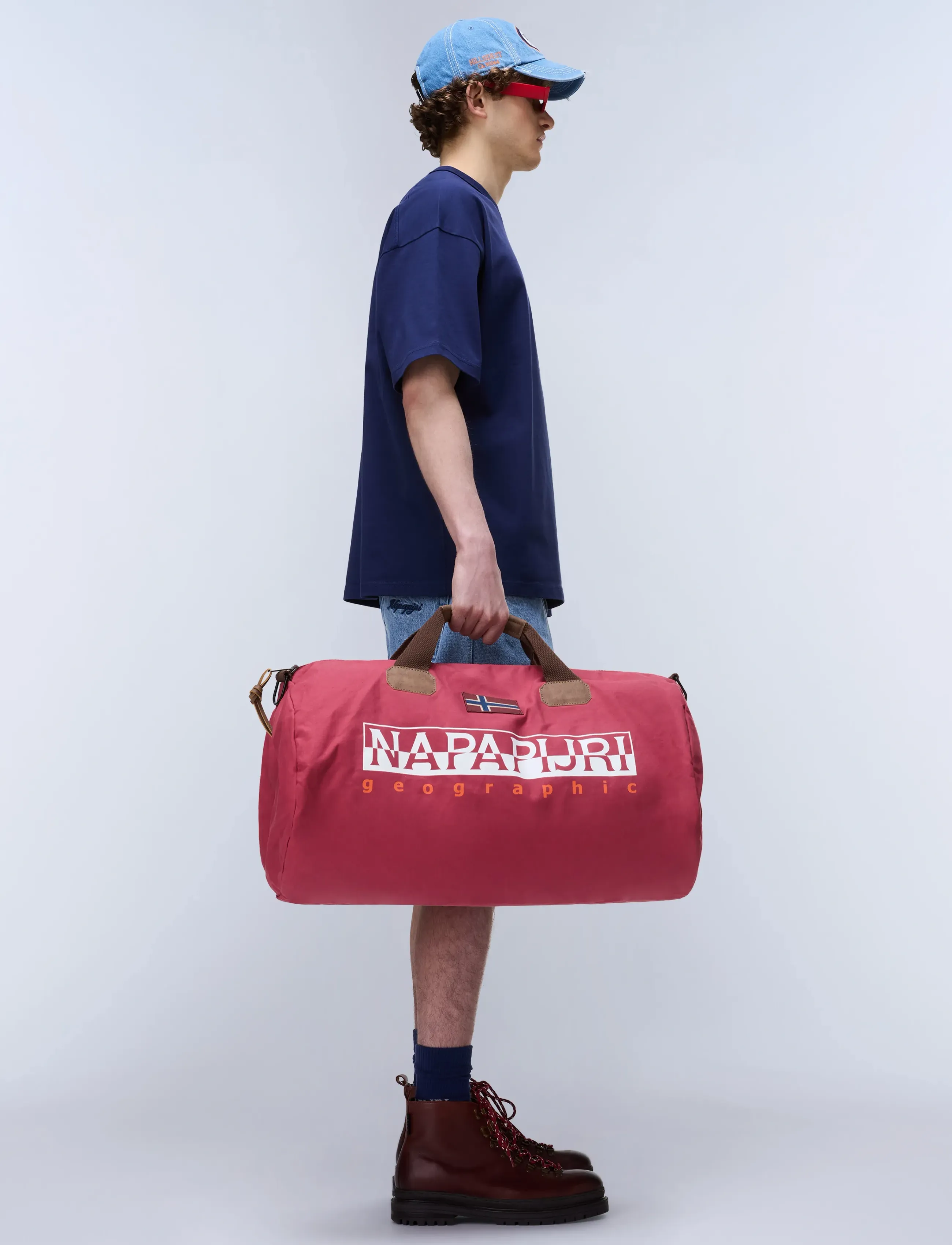 Napapijri Bering 3, One Size, White, Weekend Bags > Duffel Bags, Herre