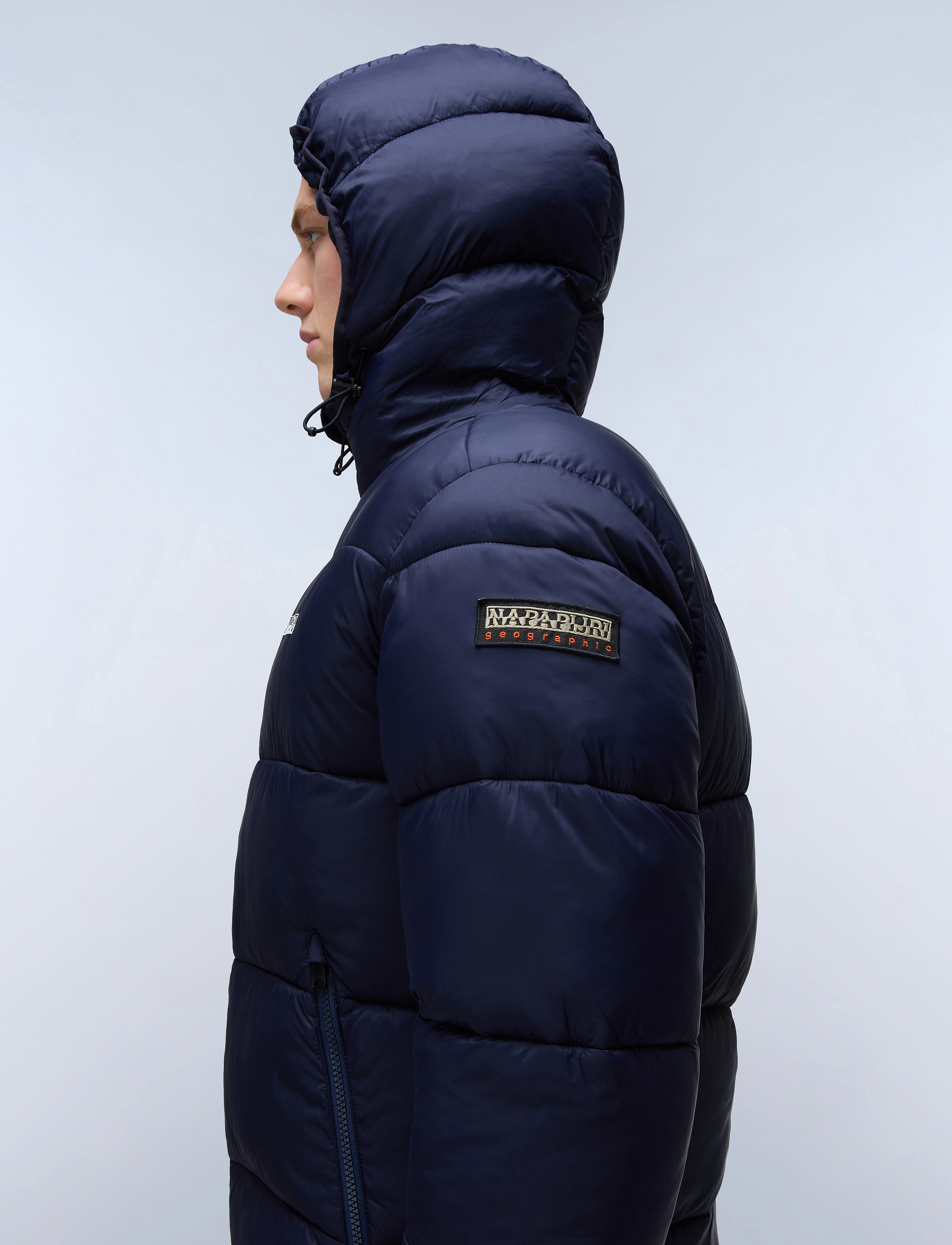 Napapijri - Suomi Hood Puffer Jacket - blu marine - 3