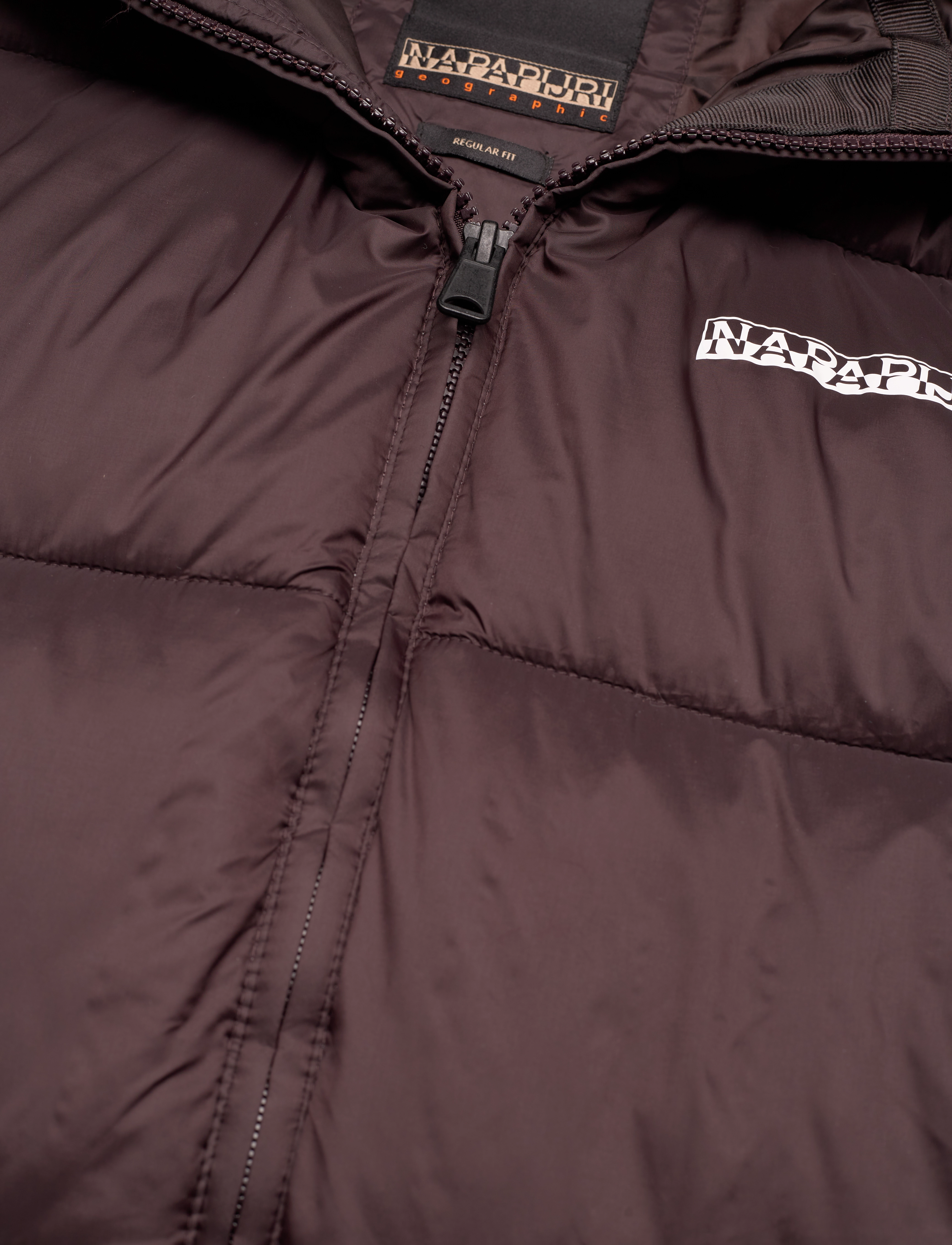Napapijri - Suomi Hood Puffer Jacket - brown ebony - 2