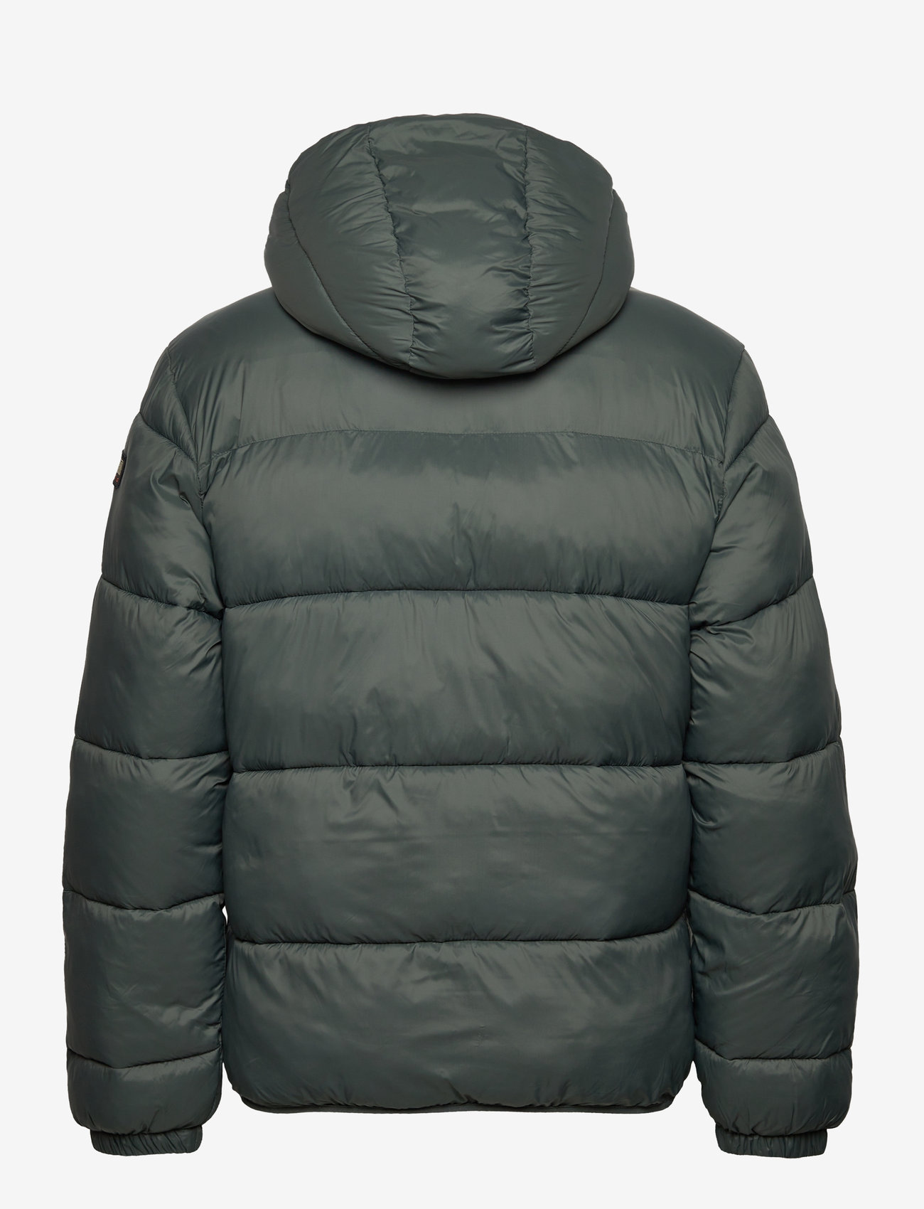 Napapijri - Suomi Hood Puffer Jacket - vinterjackor - green urban - 2