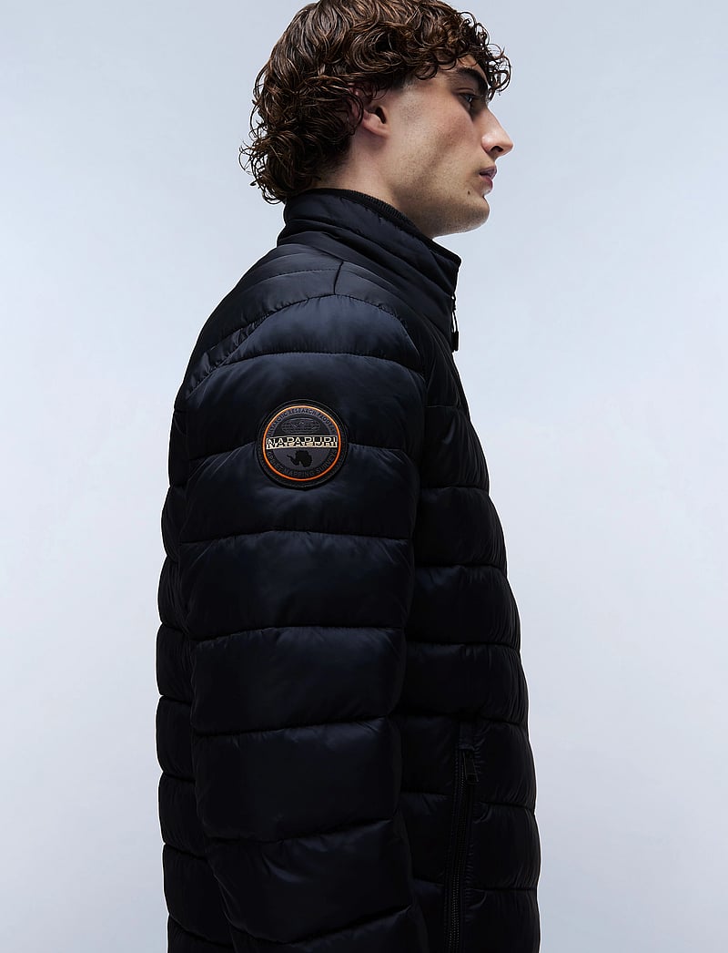 Napapijri - Aerons Puffer Jacket - winter jackets - black - 5