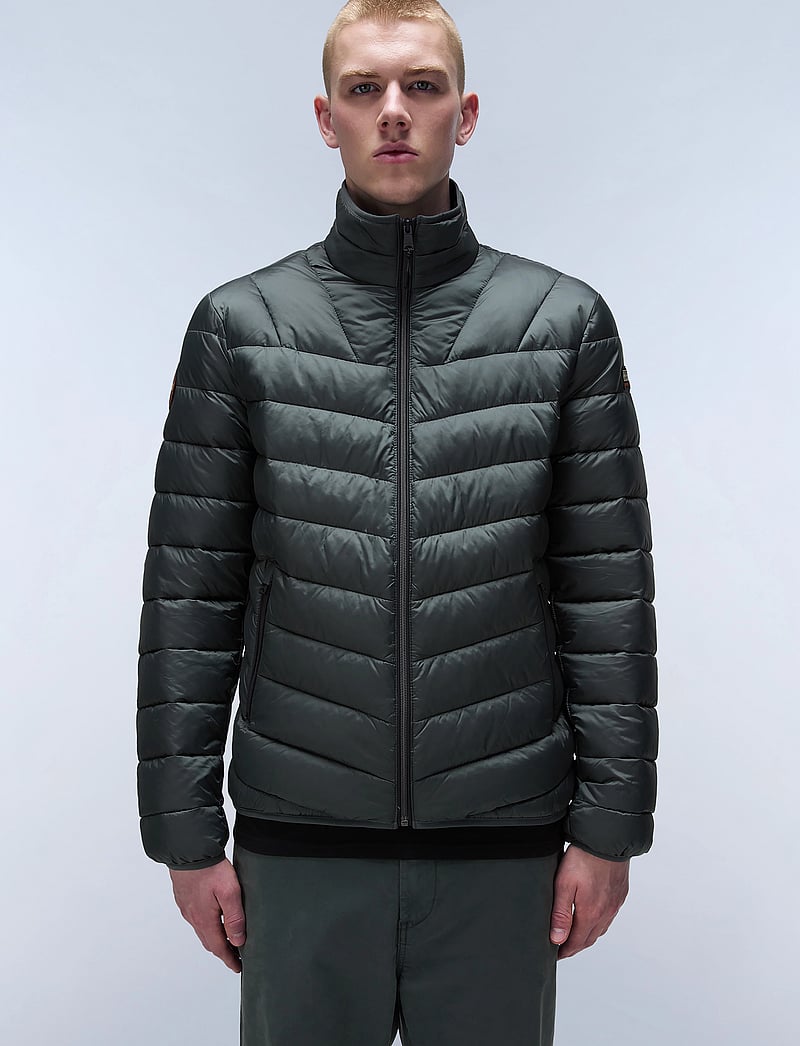 Napapijri - Aerons Puffer Jacket - talvejoped - green urban - 0