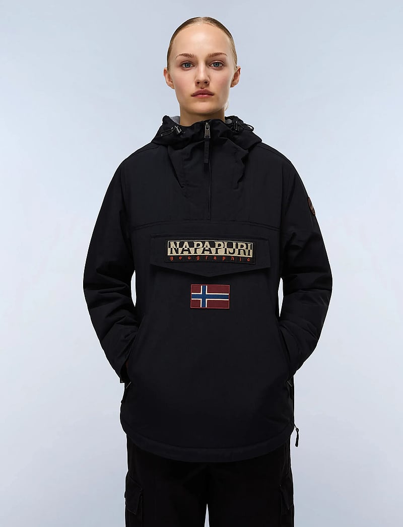 Napapijri - RAINFOREST W PKT 4 - anoraks - black 041 - 0