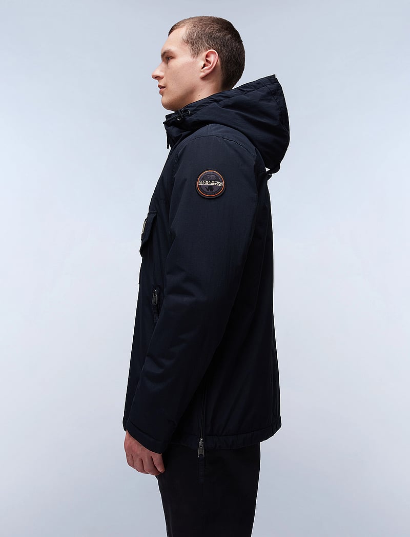 Napapijri - Rainforest Winter Anorak Jacket - vinterjackor - black - 4