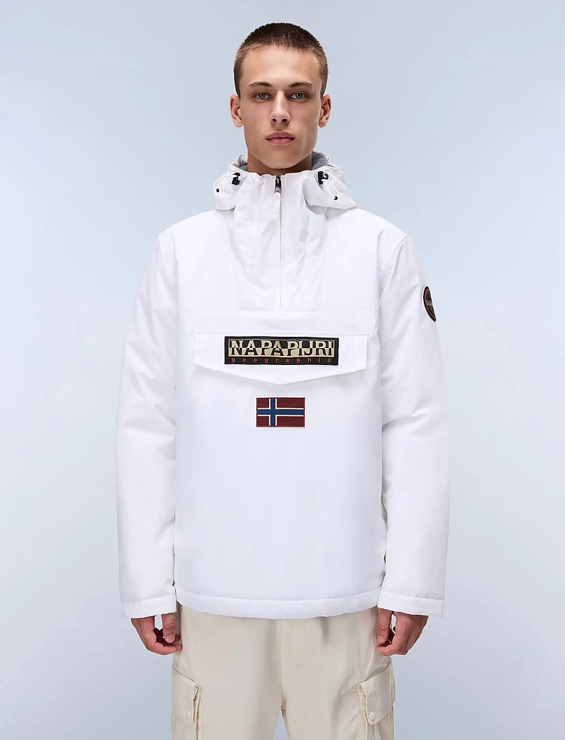 Napapijri - Rainforest Winter Anorak Jacket - vinterjakker - bright white 002 - 3