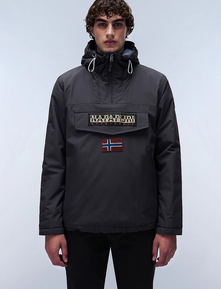 Napapijri - RAINFOREST WINTER 3 - anoraki - dark grey solid - 0