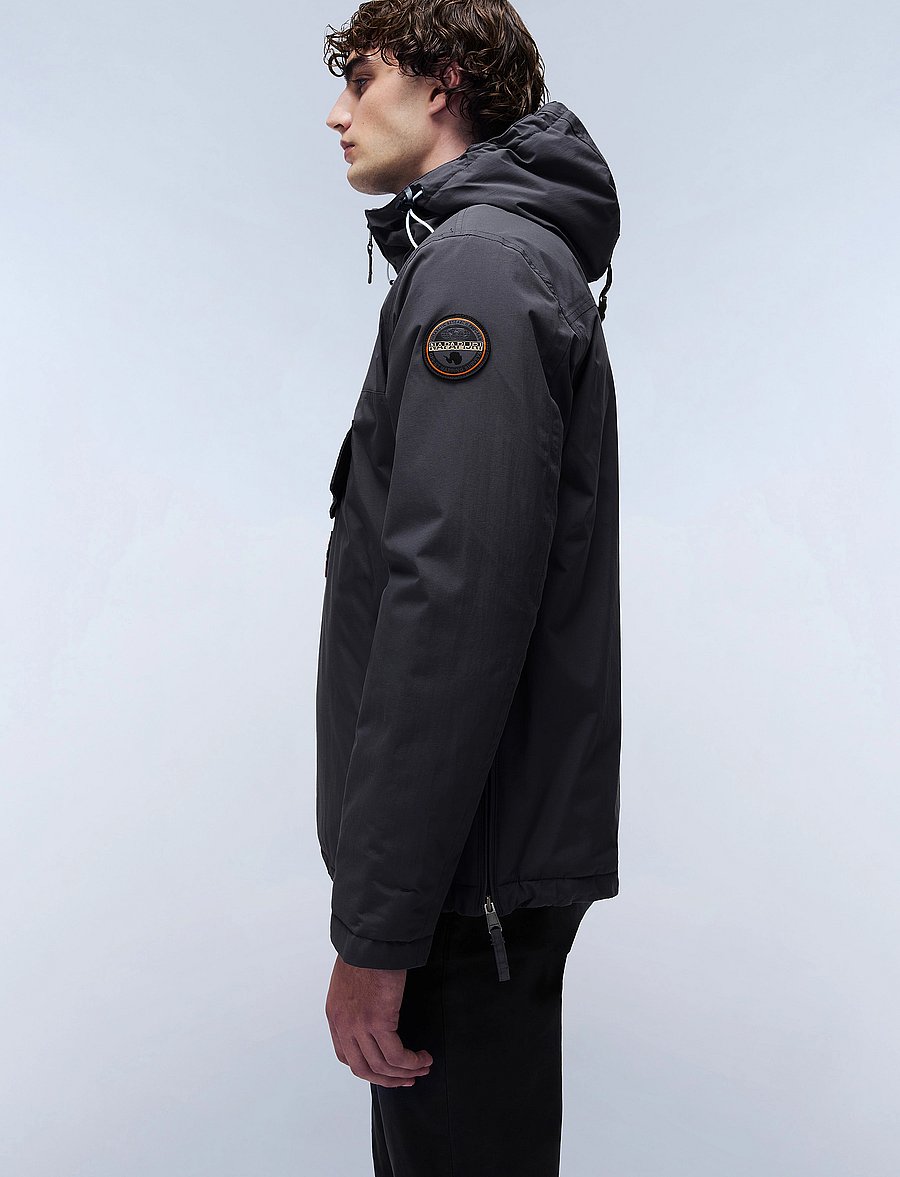 Napapijri - RAINFOREST WINTER 3 - anoraki - dark grey solid - 4