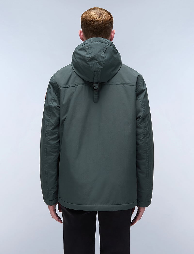 Napapijri - Rainforest Winter Anorak Jacket - talvejoped - green urban - 4