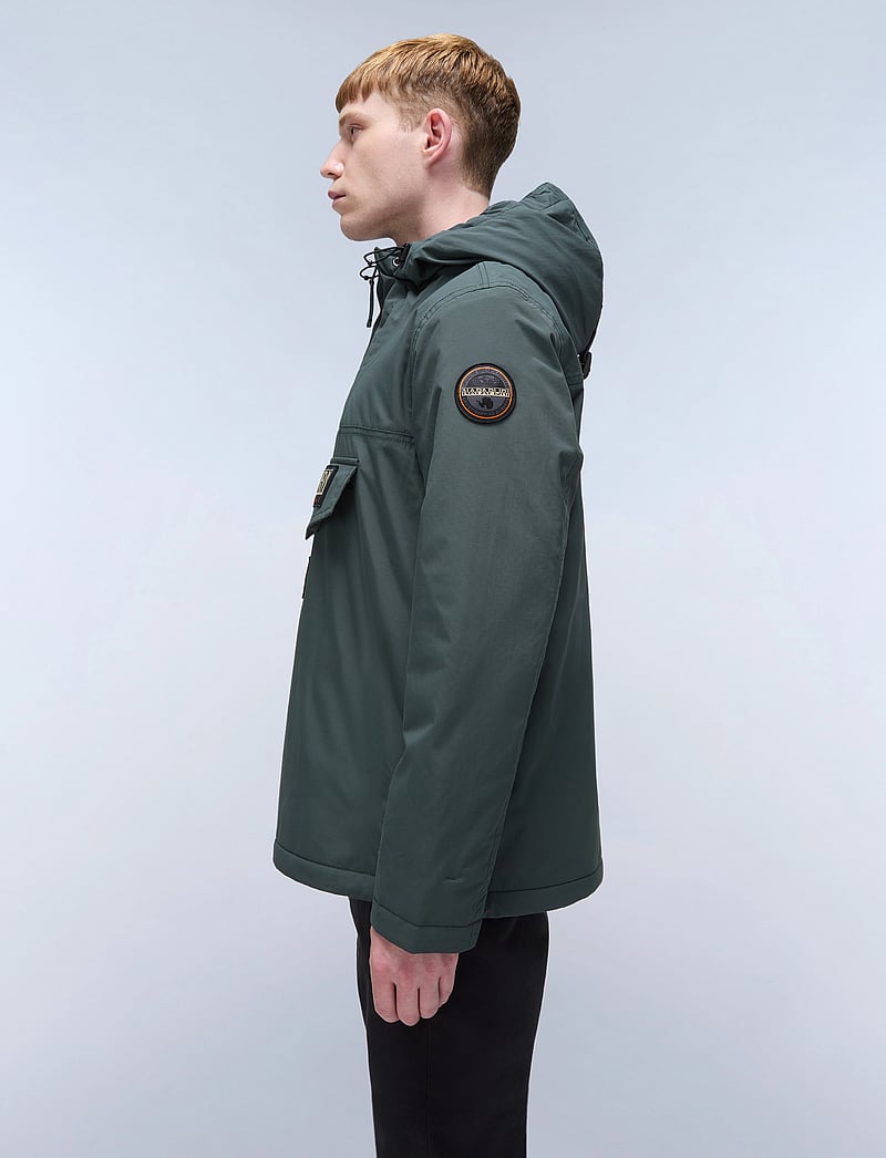 Napapijri - Rainforest Winter Anorak Jacket - talvejoped - green urban - 5