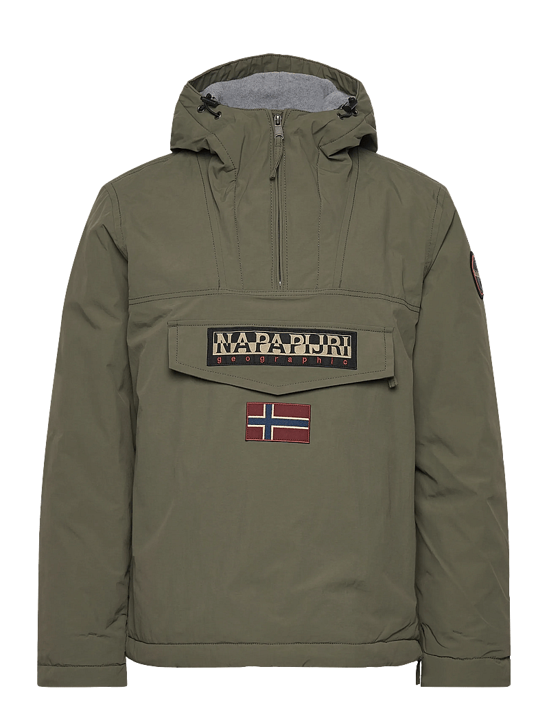 Napapijri - Rainforest Winter Anorak Jacket - vinterjackor - tea leaf g0a - 1