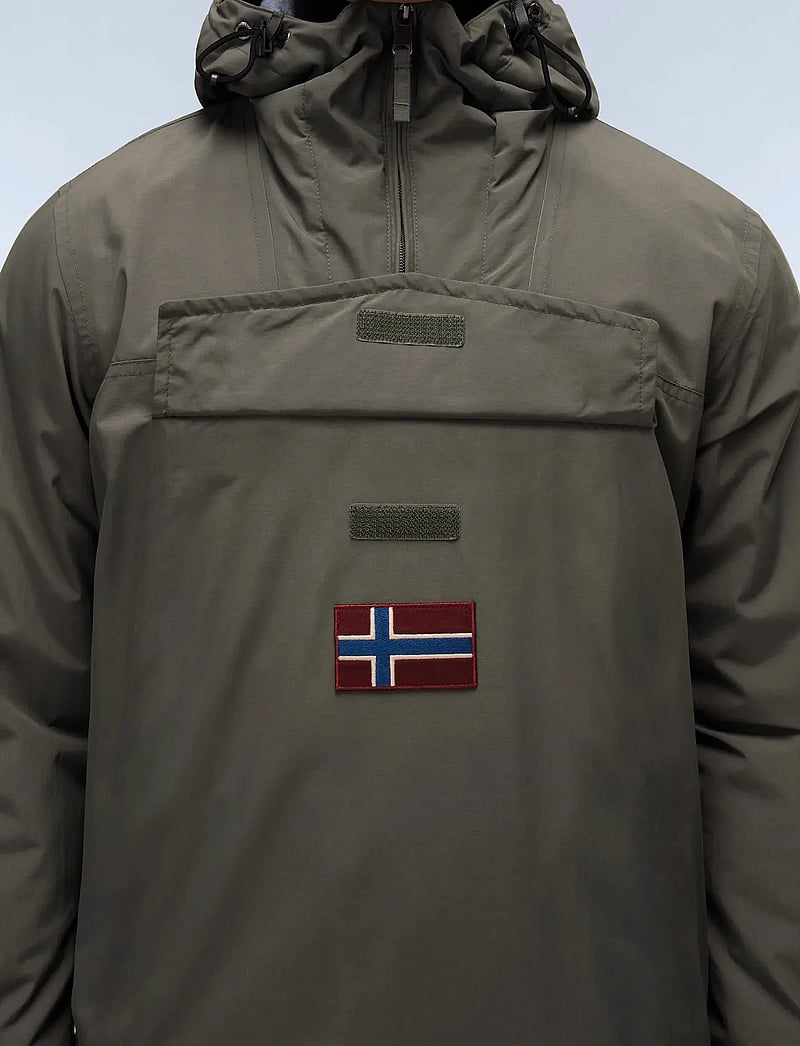 Napapijri - Rainforest Winter Anorak Jacket - vinterjackor - tea leaf g0a - 5