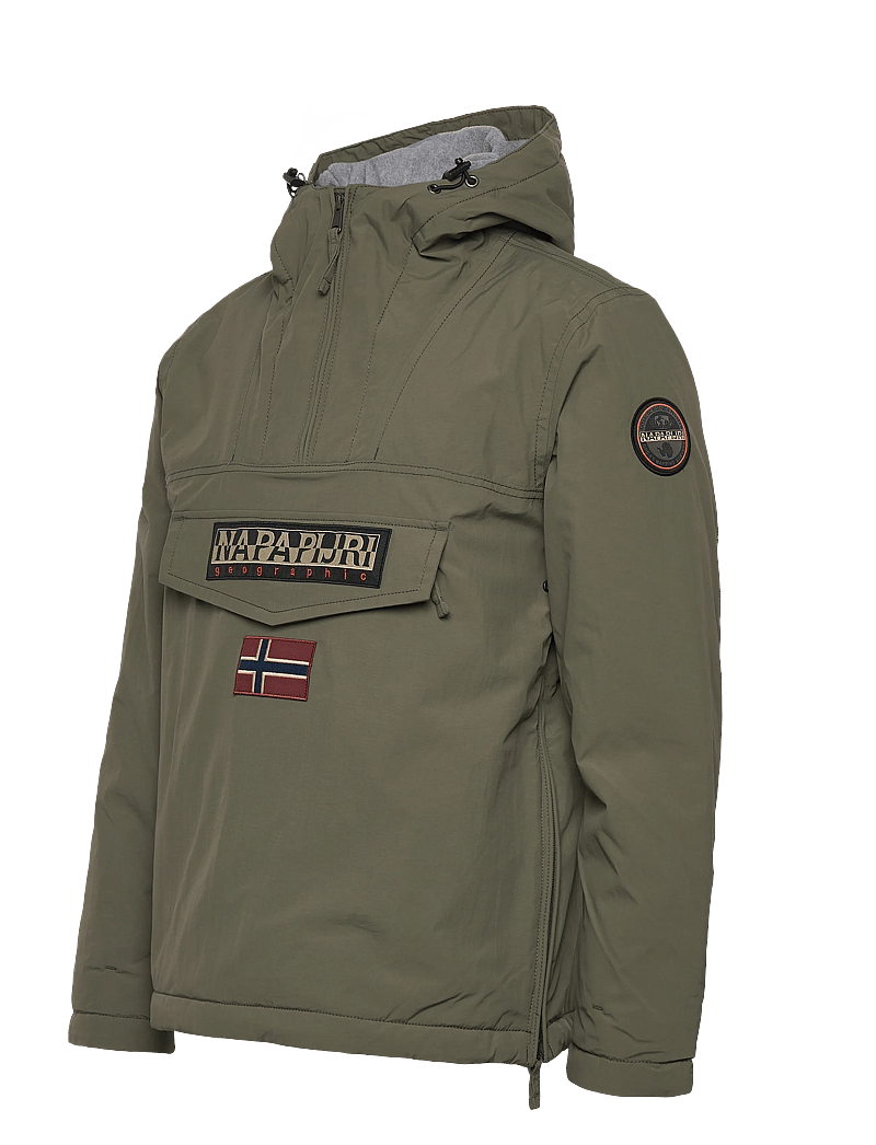 Napapijri - Rainforest Winter Anorak Jacket - vinterjackor - tea leaf g0a - 3