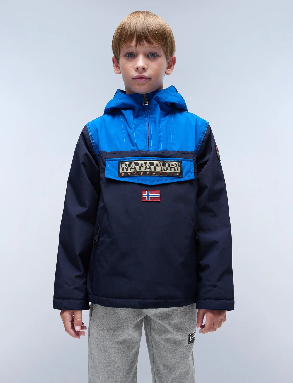 Napapijri - Rainforest Pocket Winter Anorak Jacket (4-16 YEARS) - lette jakker - colour block mc8 - 0