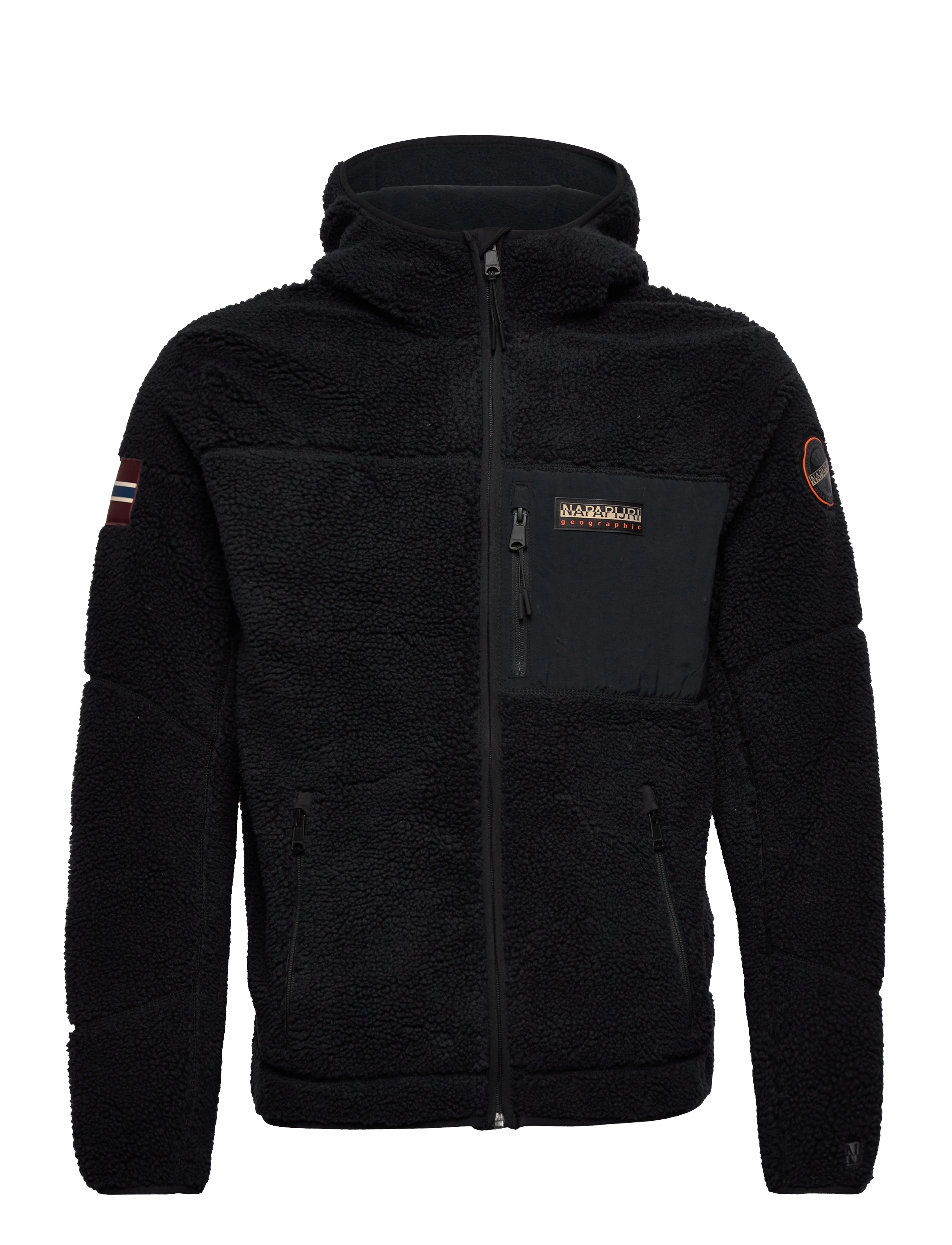 Napapijri Yupik Full-zip Fleece Hoodie – mid layer jackets – shop at  Booztlet