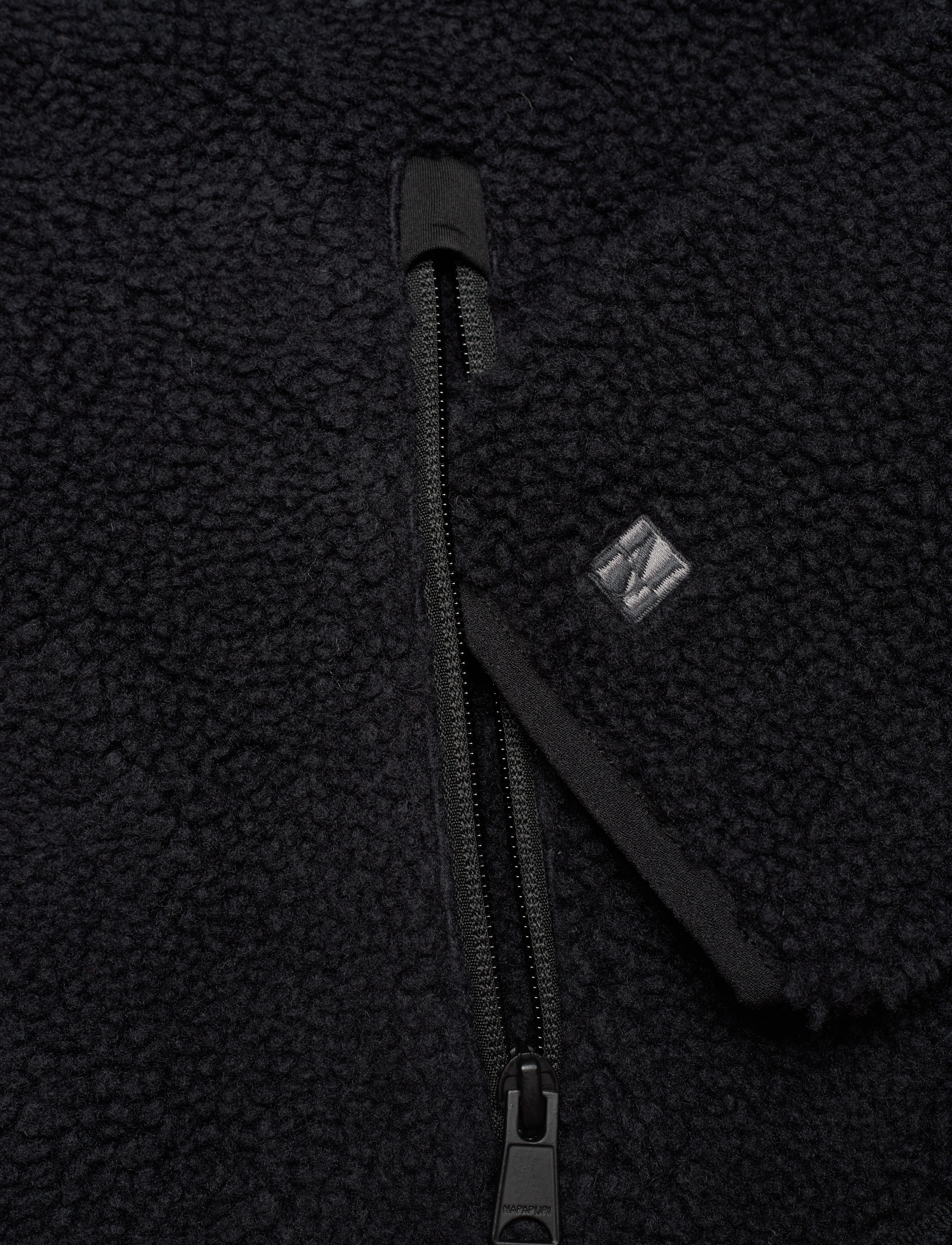 Napapijri - Yupik Full-Zip Fleece Hoodie - black 041 - 3