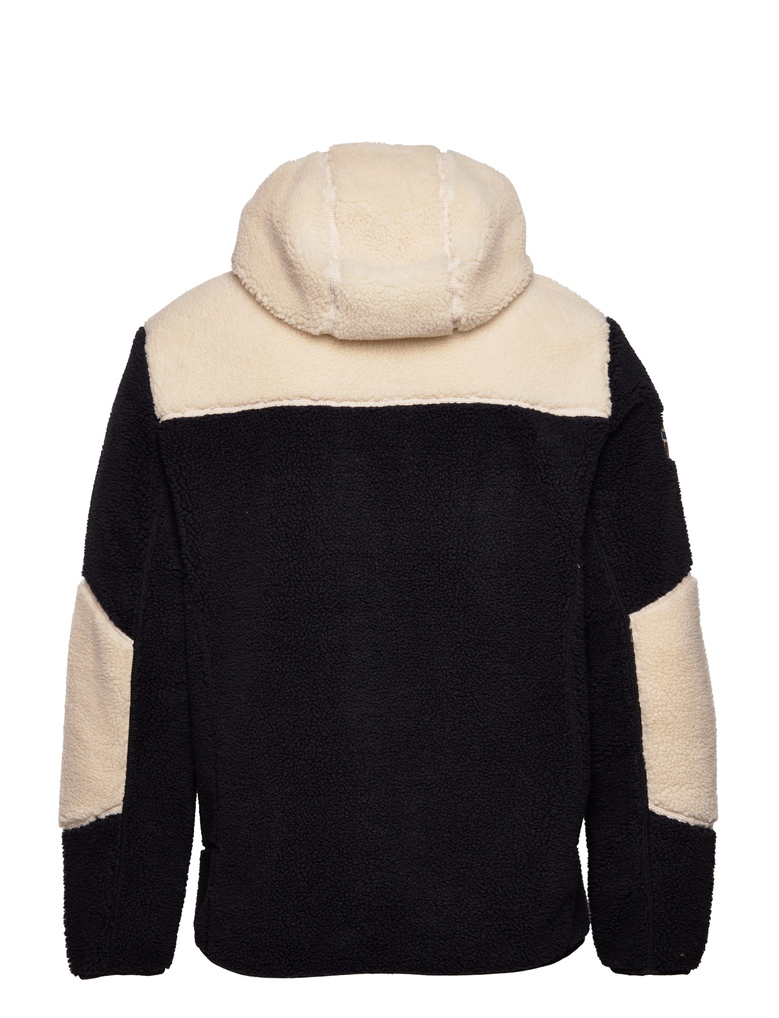 Napapijri - Yupik Full-Zip Fleece Hoodie - blk nat bei - 1