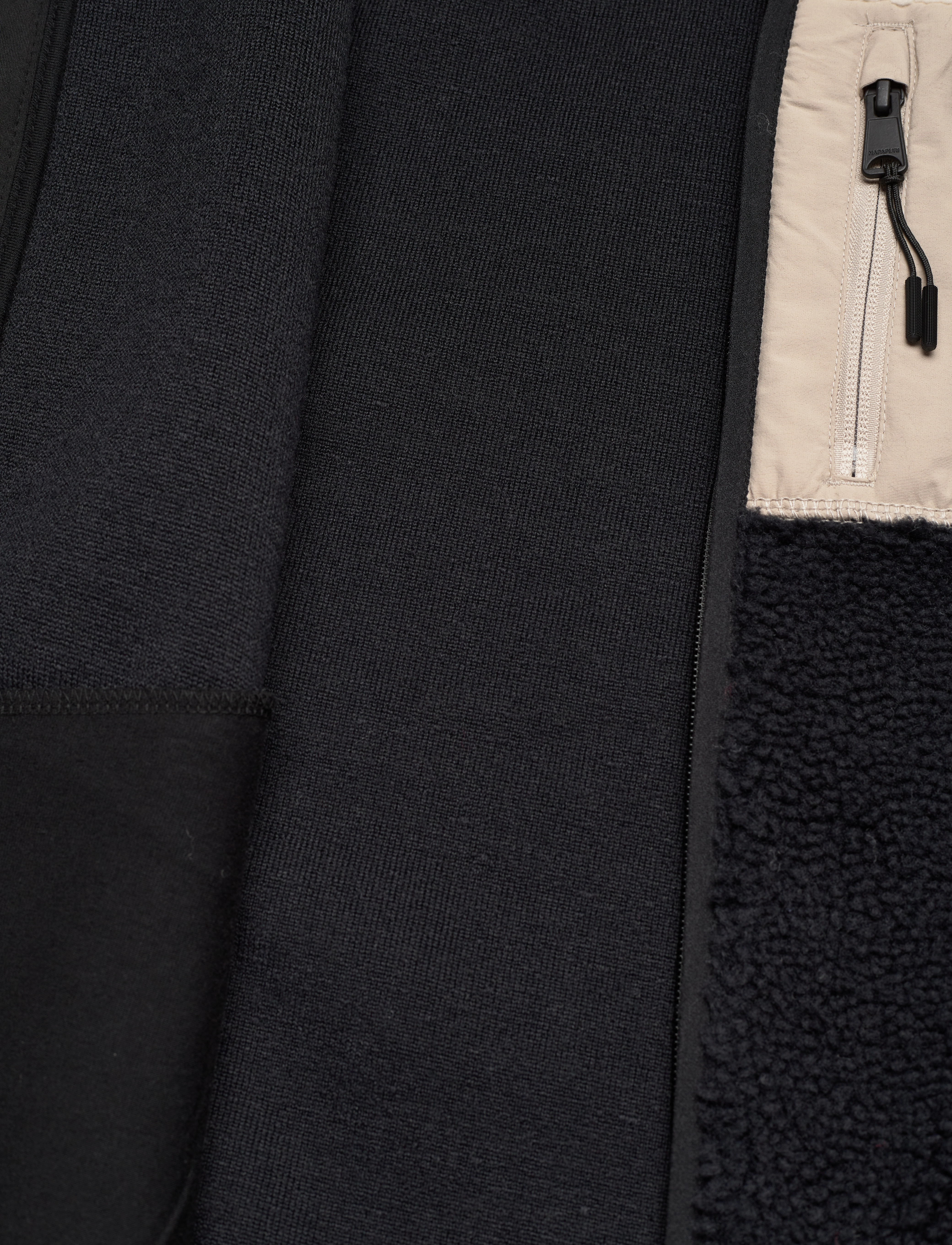 Napapijri - Yupik Full-Zip Fleece Hoodie - blk nat bei - 4