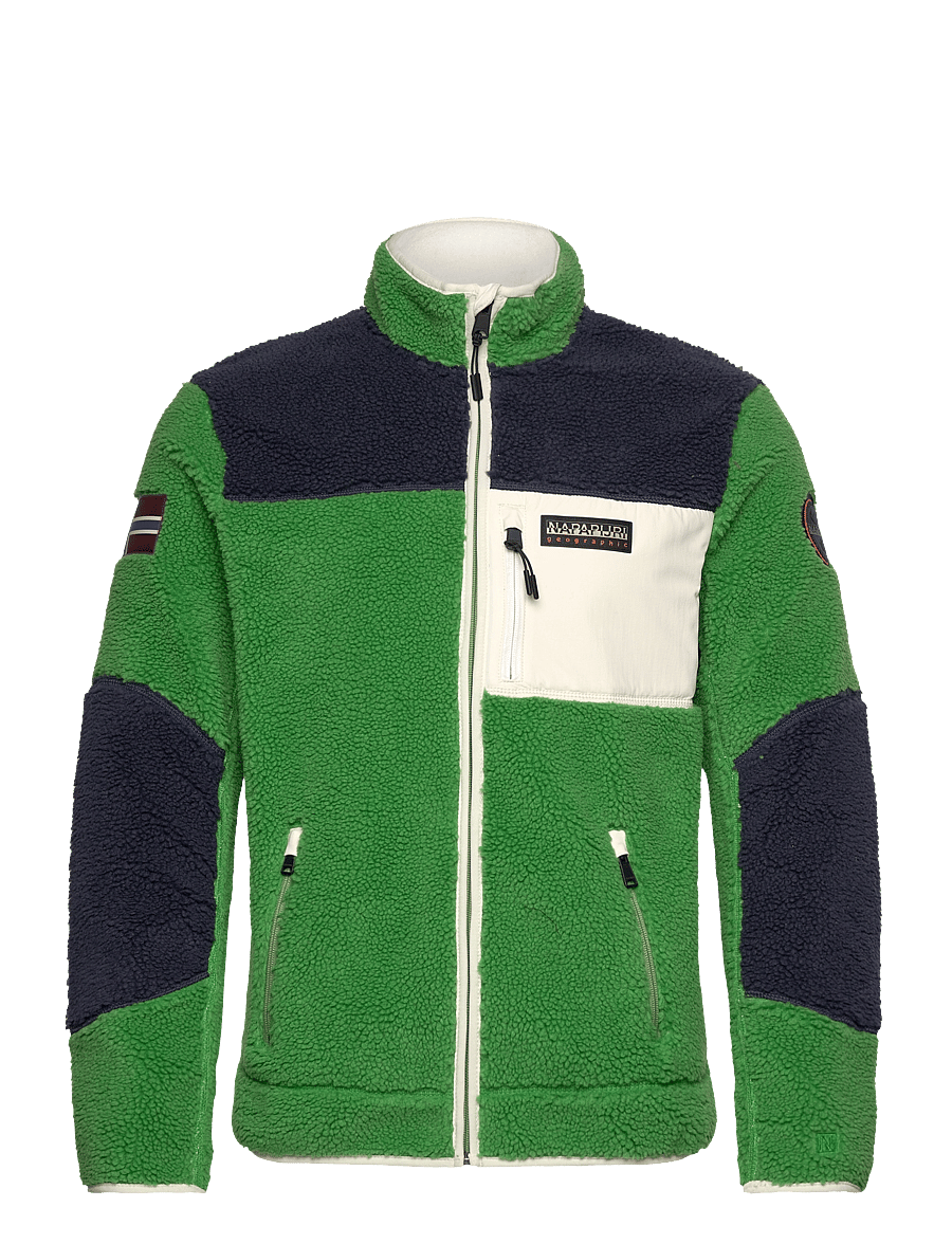 Napapijri - Yupik Full-Zip Fleece - green kelly - 1