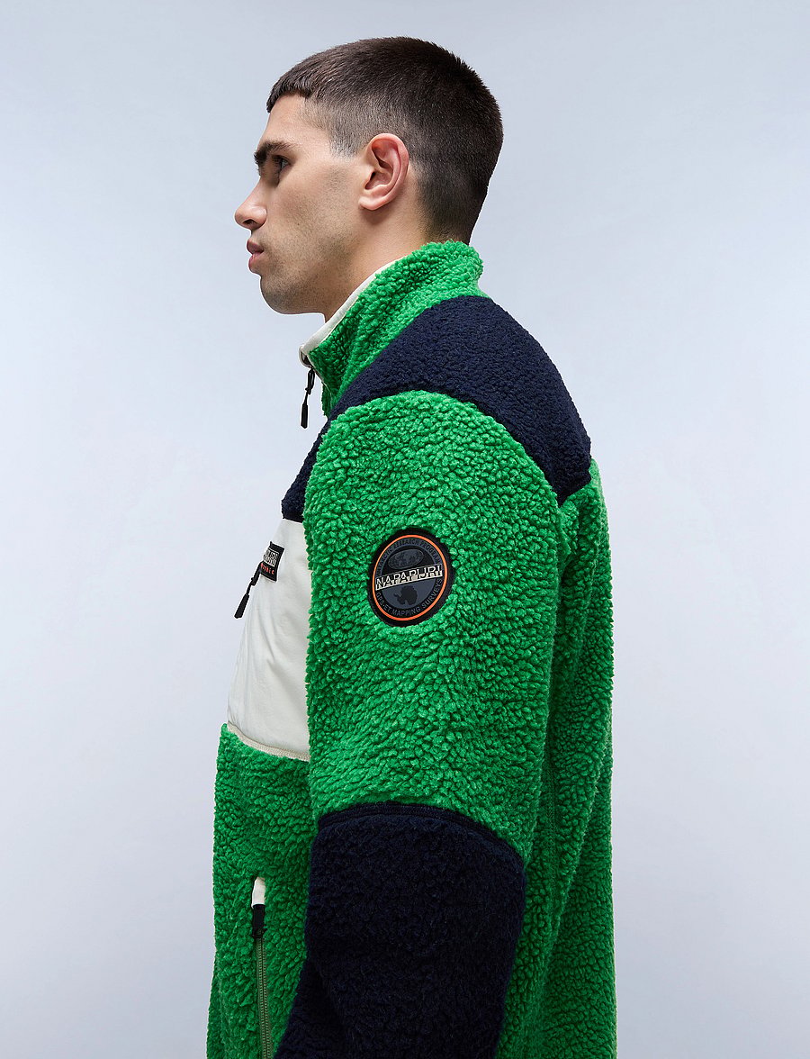 Napapijri - Yupik Full-Zip Fleece - green kelly - 4