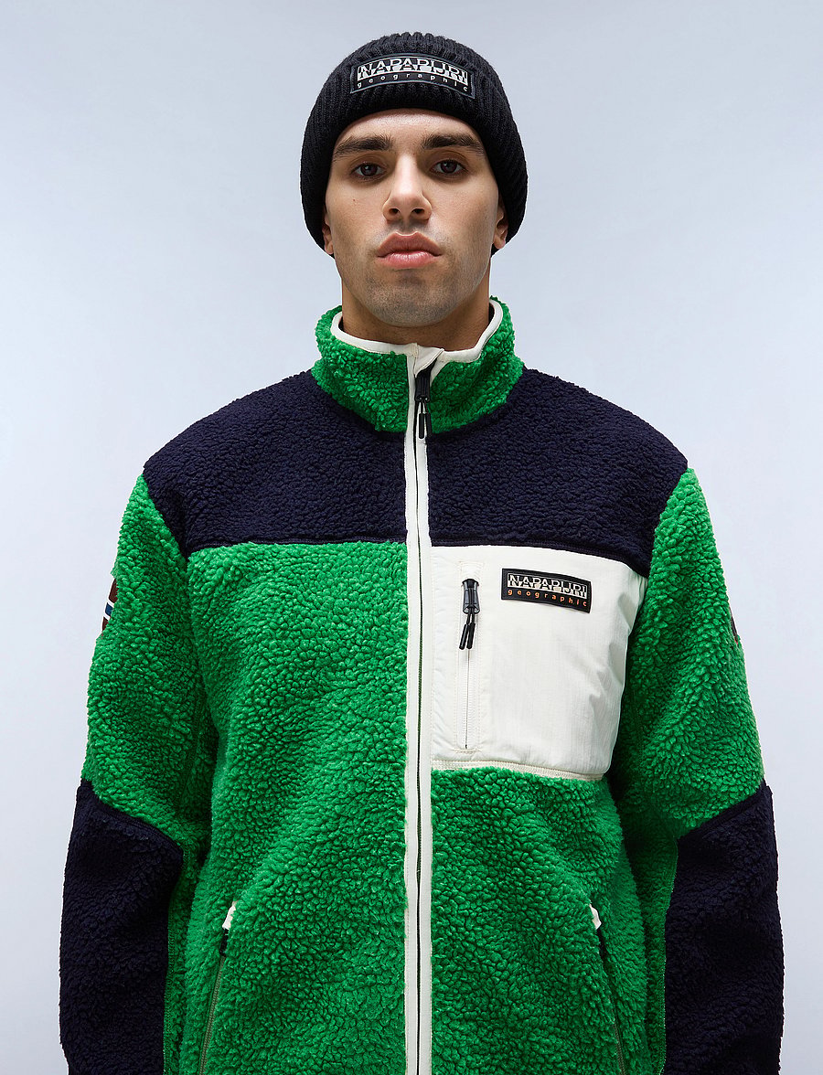 Napapijri - Yupik Full-Zip Fleece - green kelly - 5