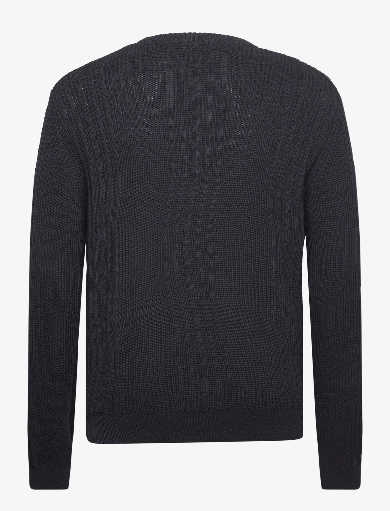 Napapijri - D-TRONDHEIM C - knitted round necks - 041 black - 1