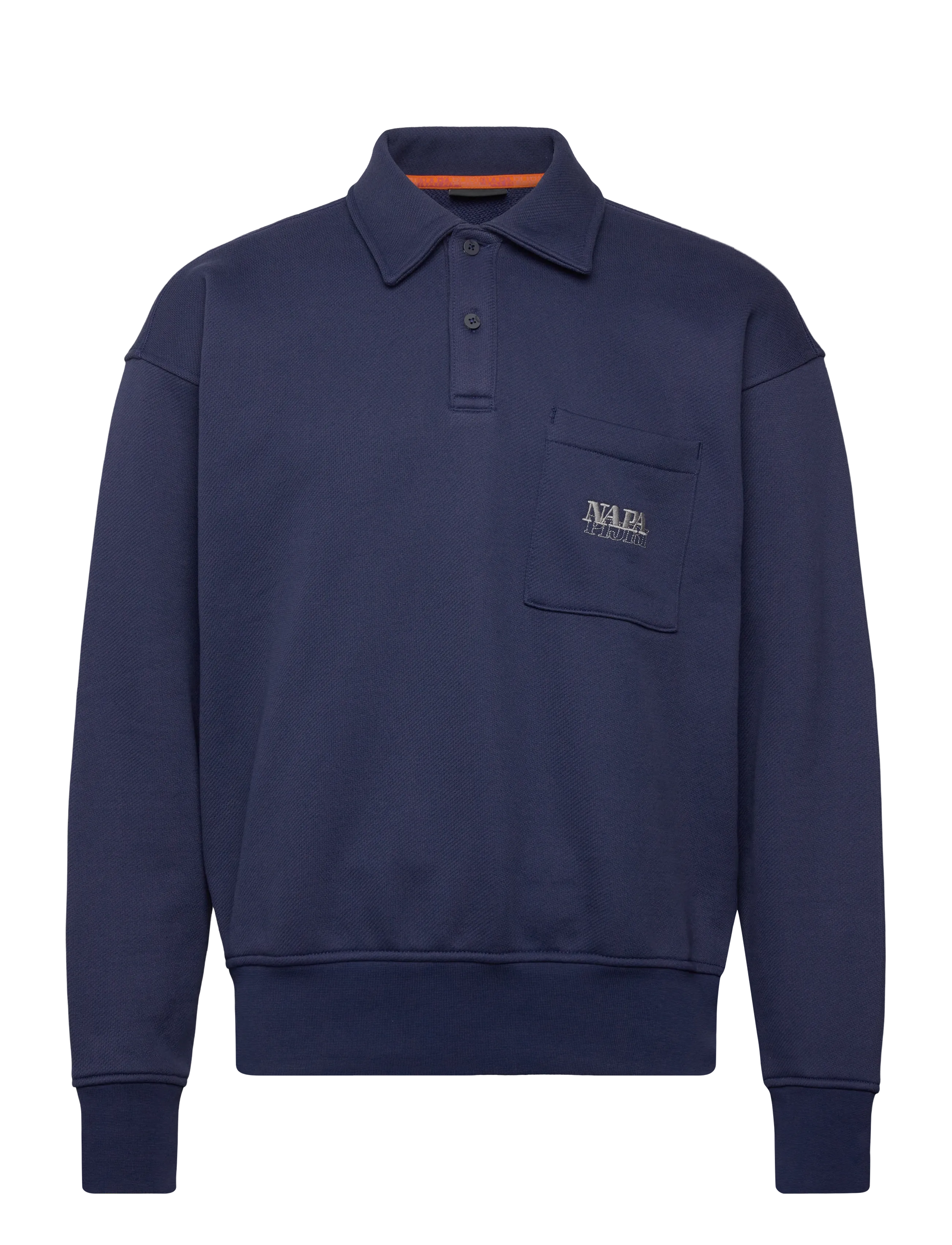 Napapijri B-MIRAAT POLO LS NAVAL ACADE B2Q - Nyheter - NAVAL ACADE B2Q / navy