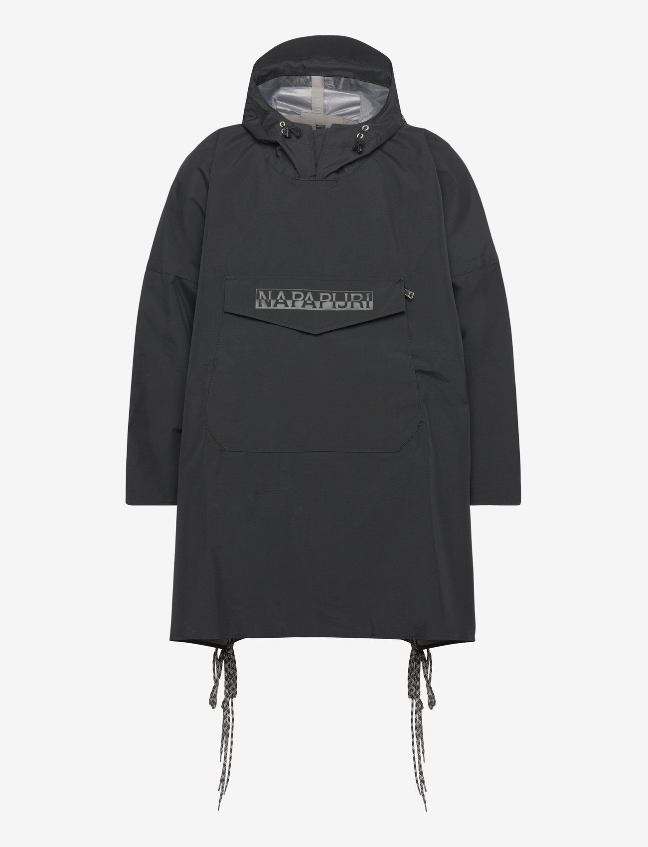 Napapijri - A-RAINCAPE L BLACK BEAUTY - anoraks - black beauty - 0