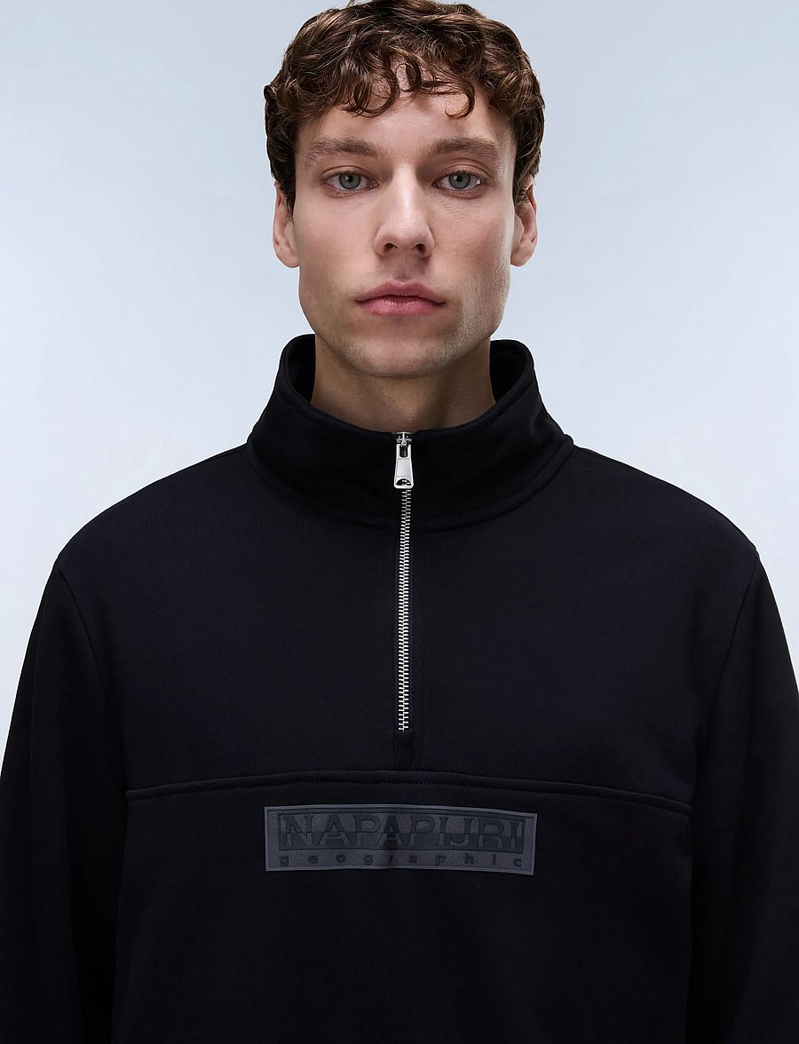 Napapijri - B-BOX LOGO HZ - truien - black beauty - 0
