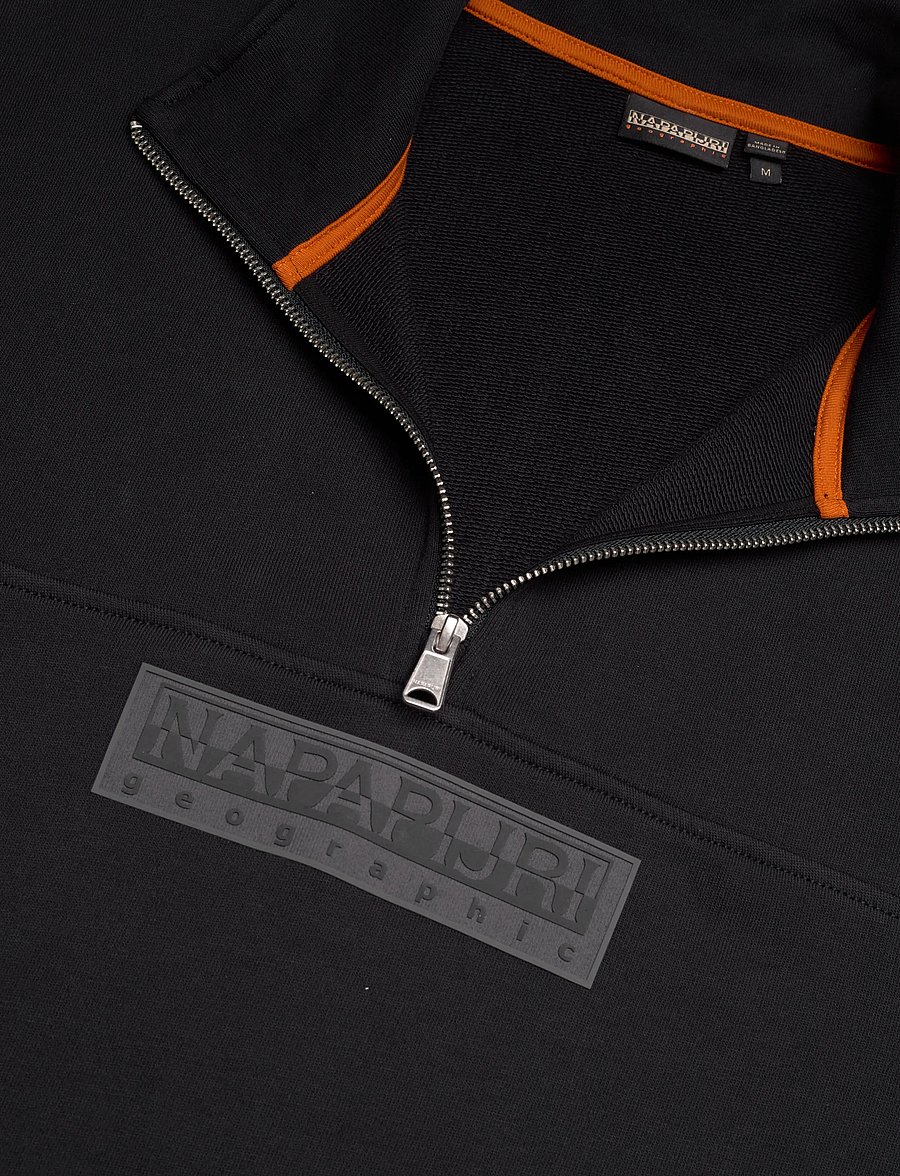 Napapijri - B-BOX LOGO HZ - truien - black beauty - 5