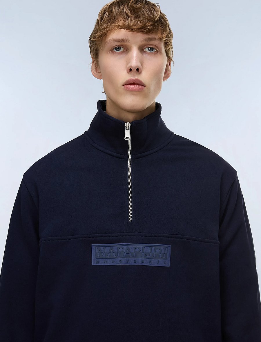 Napapijri - B-BOX LOGO HZ - shop by style - blu marine - 0