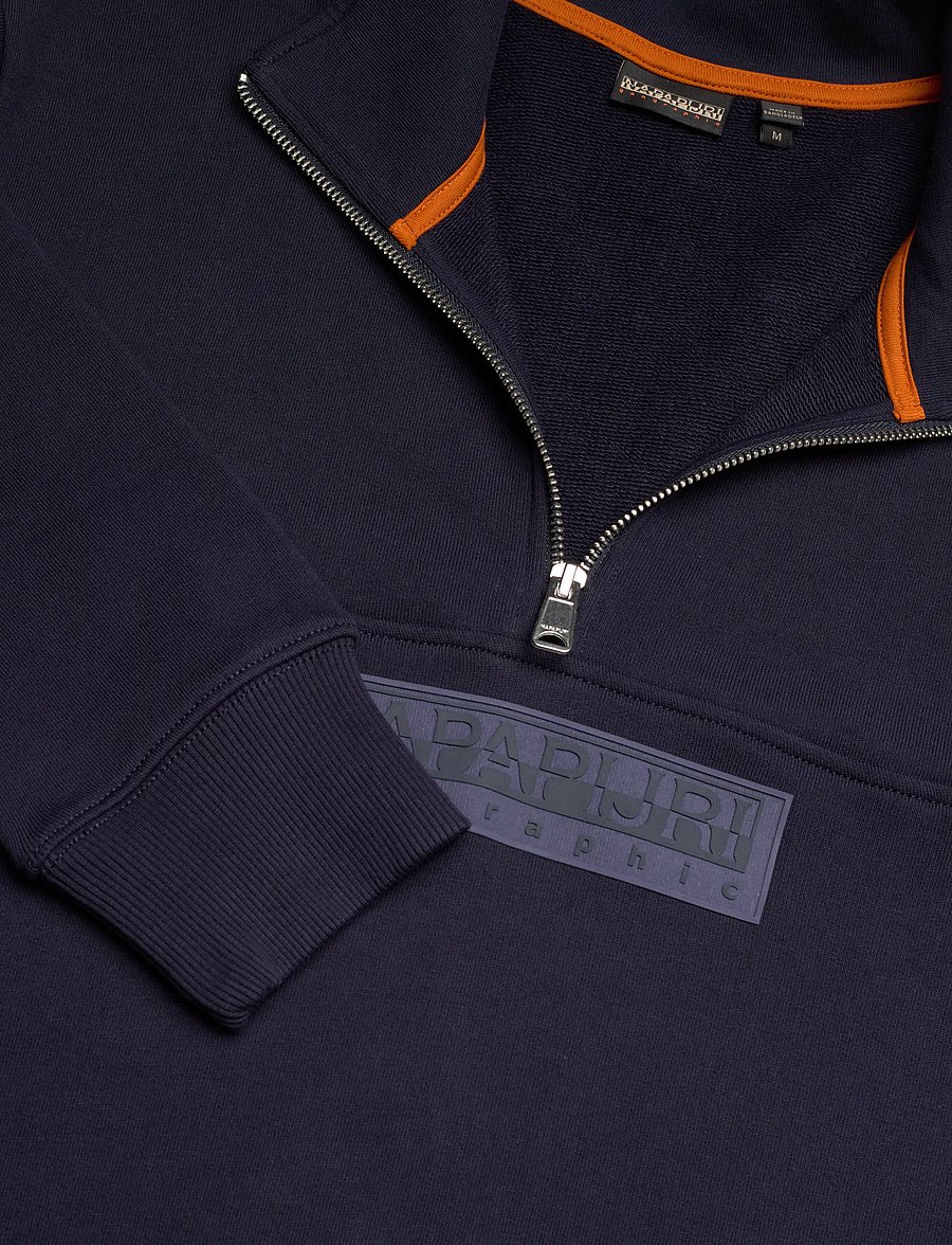 Napapijri - B-BOX LOGO HZ - shop by style - blu marine - 5