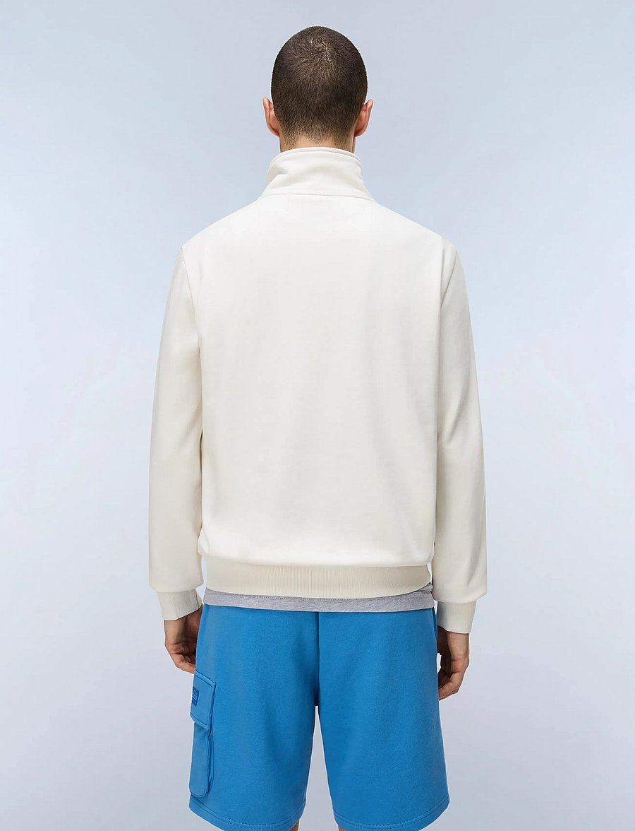 Napapijri - B-BOX LOGO HZ - sweatshirts - white whisper - 4