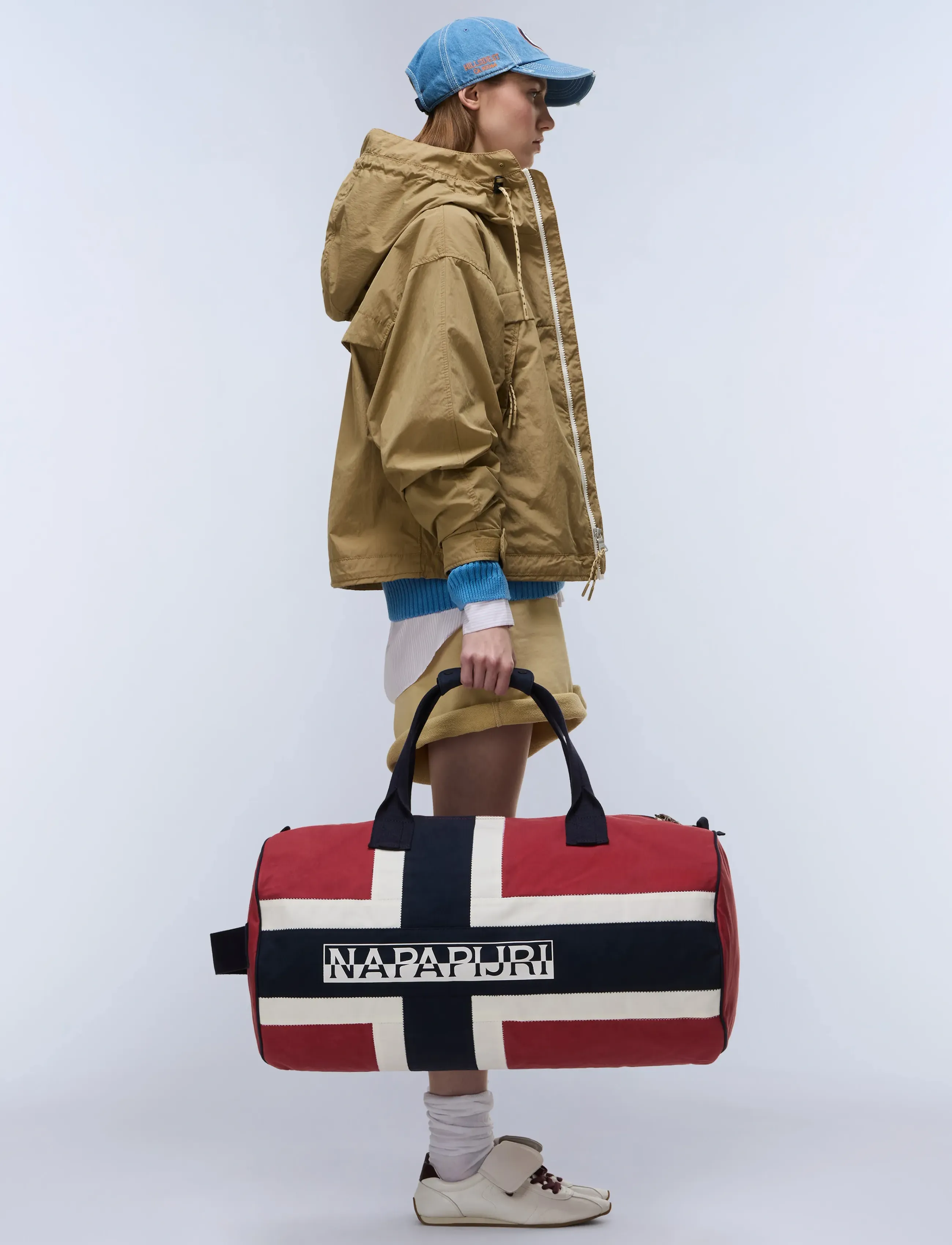 Napapijri - H-MOORE DUF GARNET - duffel bags - garnet - 4