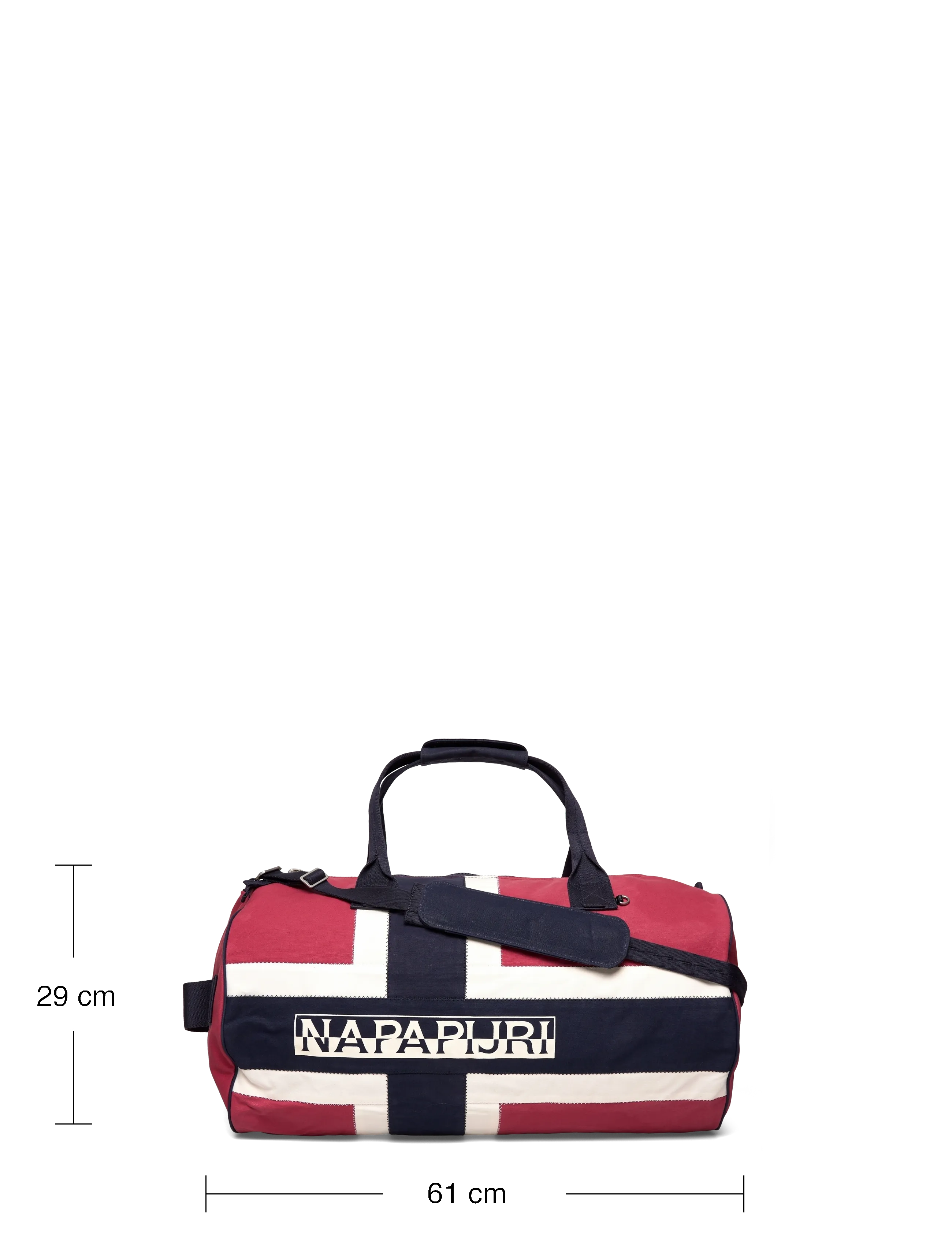 Napapijri - H-MOORE DUF GARNET - duffel bags - garnet - 3