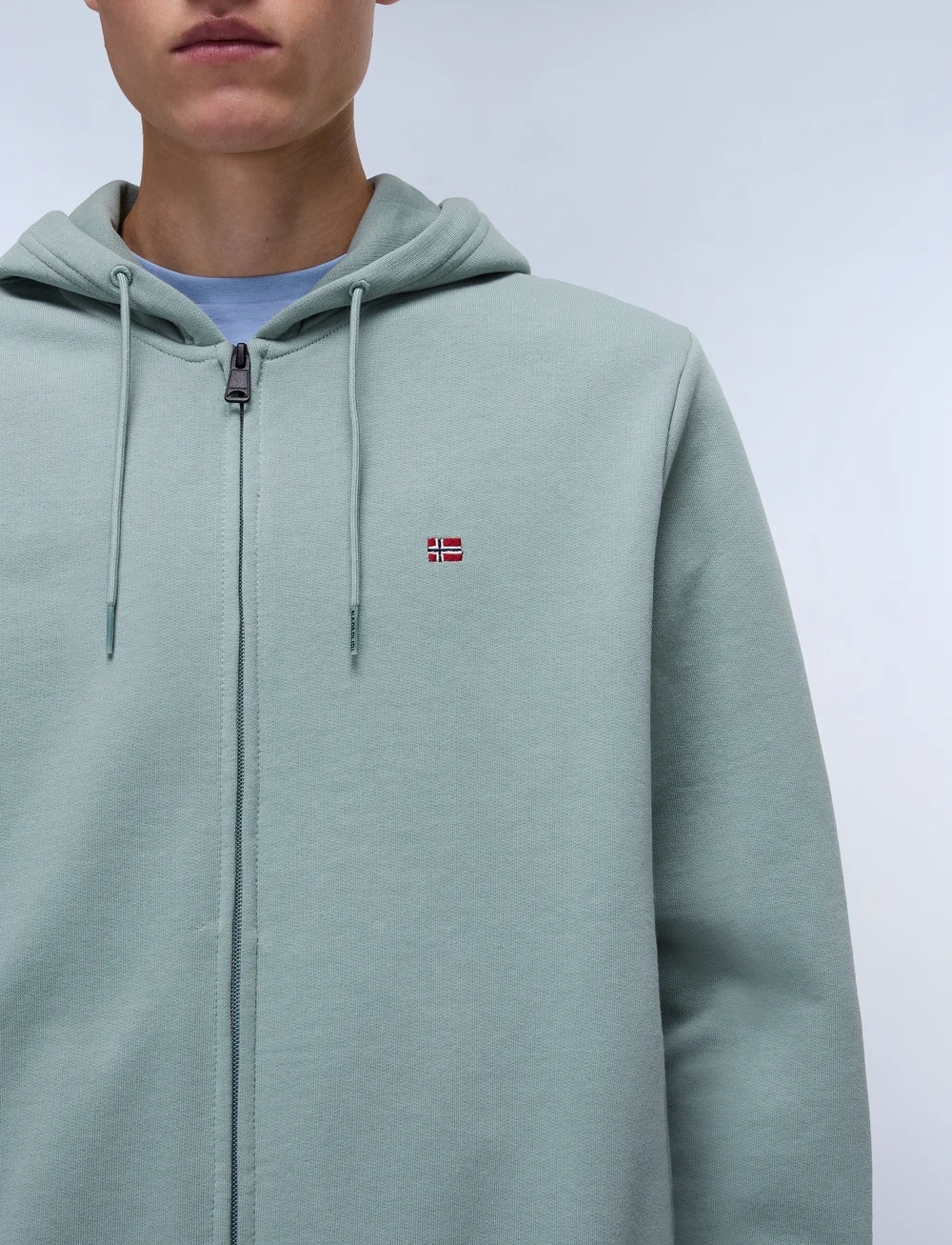 Napapijri - BALIS FZH SUM - hoodies - green mil - 3