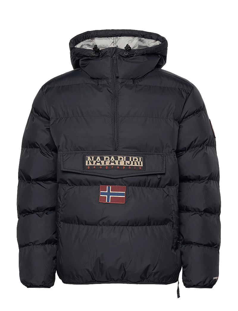Napapijri - Rainforest Puffer Anorak - herbstjacken - black - 0