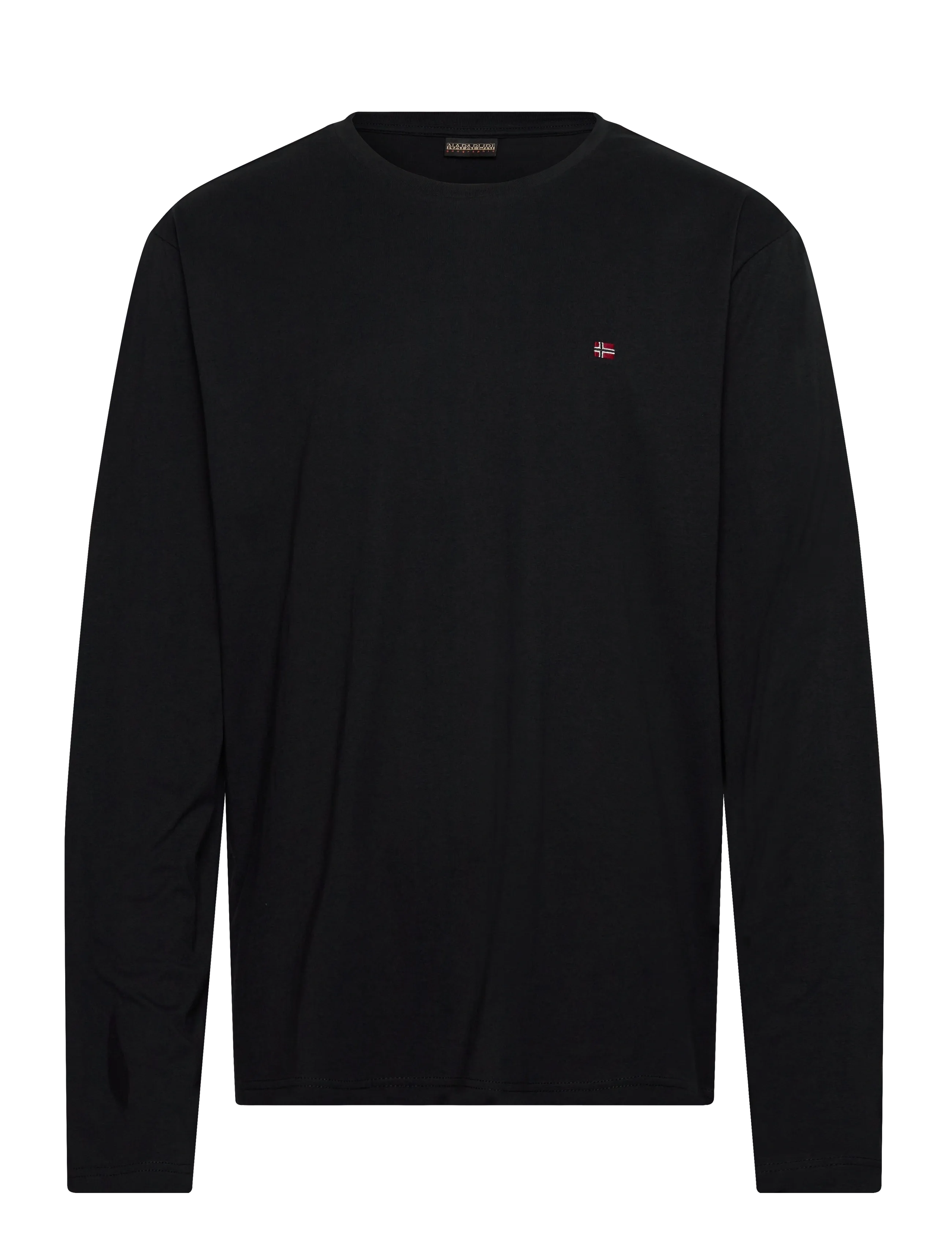 Napapijri SALIS LS 1 - Langærmede T-shirts - BLACK 041 / black