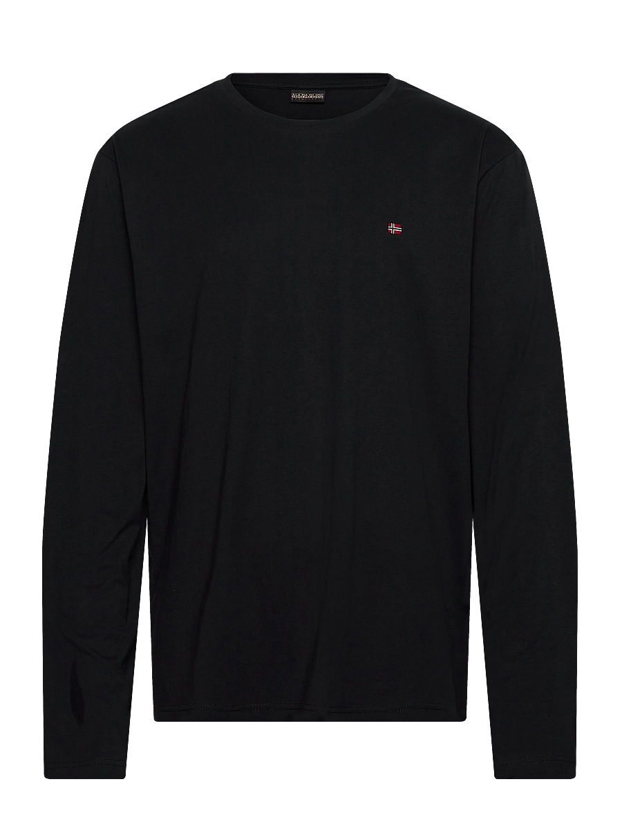 Napapijri - SALIS LS 1 - langärmelige t-shirts - black 041 - 1