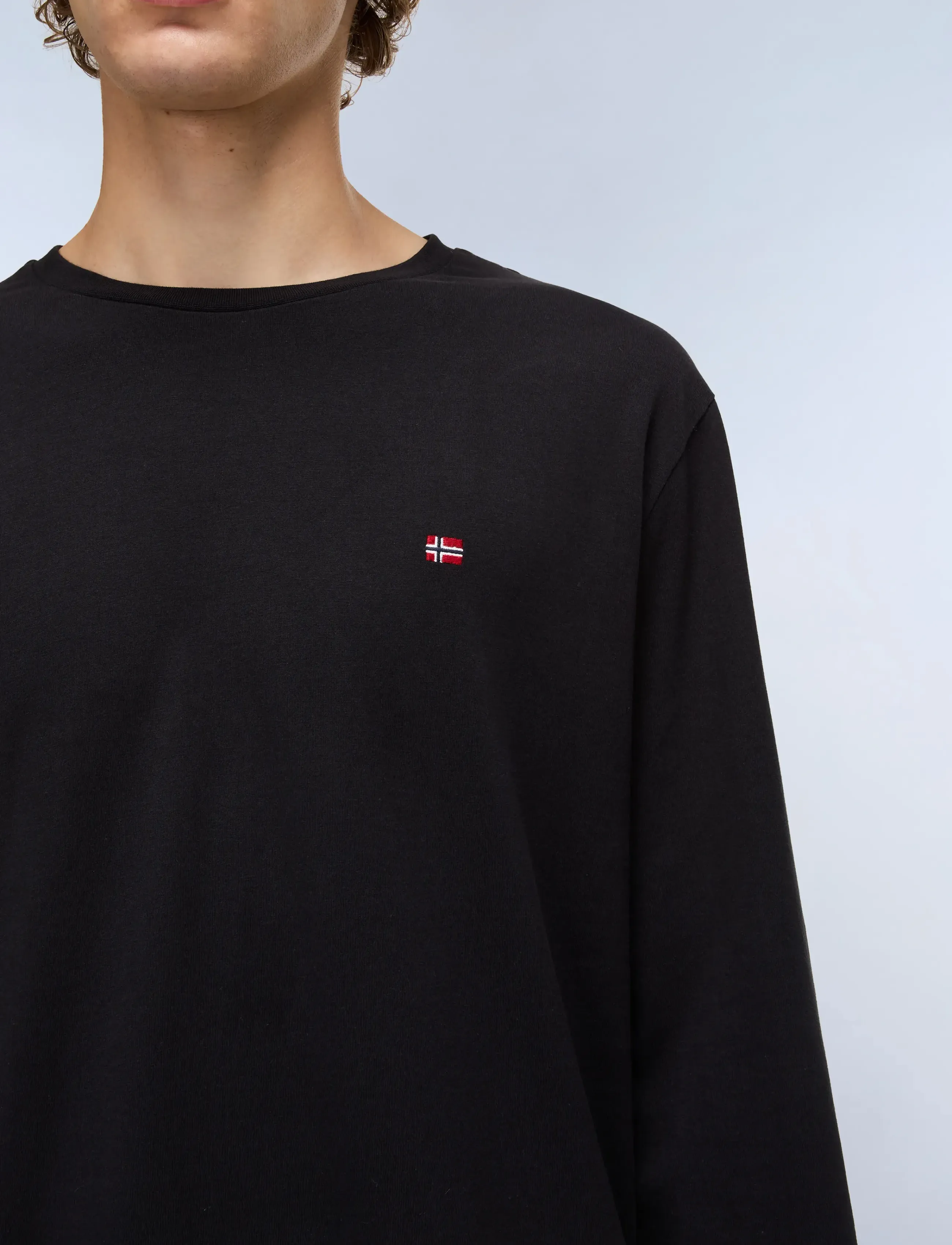 Napapijri - SALIS LS 1 - langärmelige t-shirts - black 041 - 3
