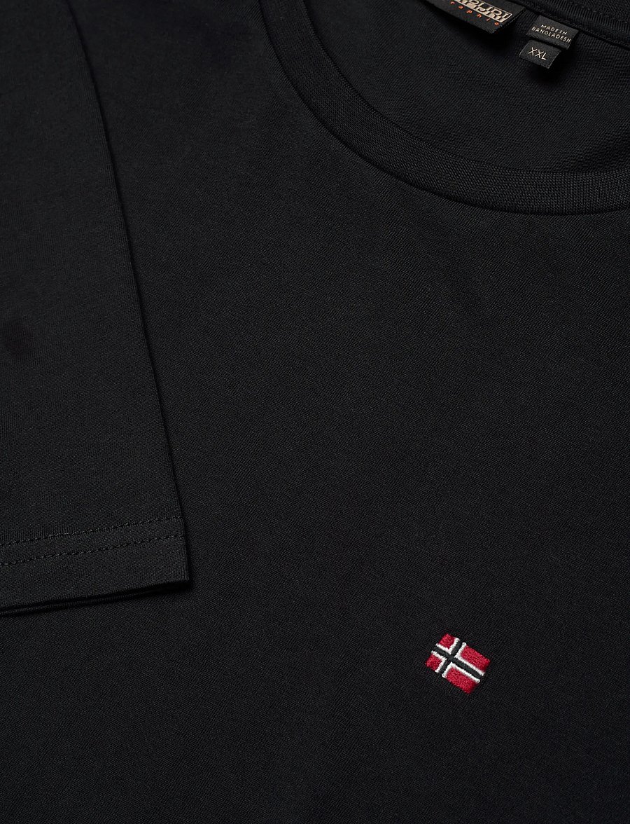 Napapijri - SALIS LS 1 - langärmelige t-shirts - black 041 - 5