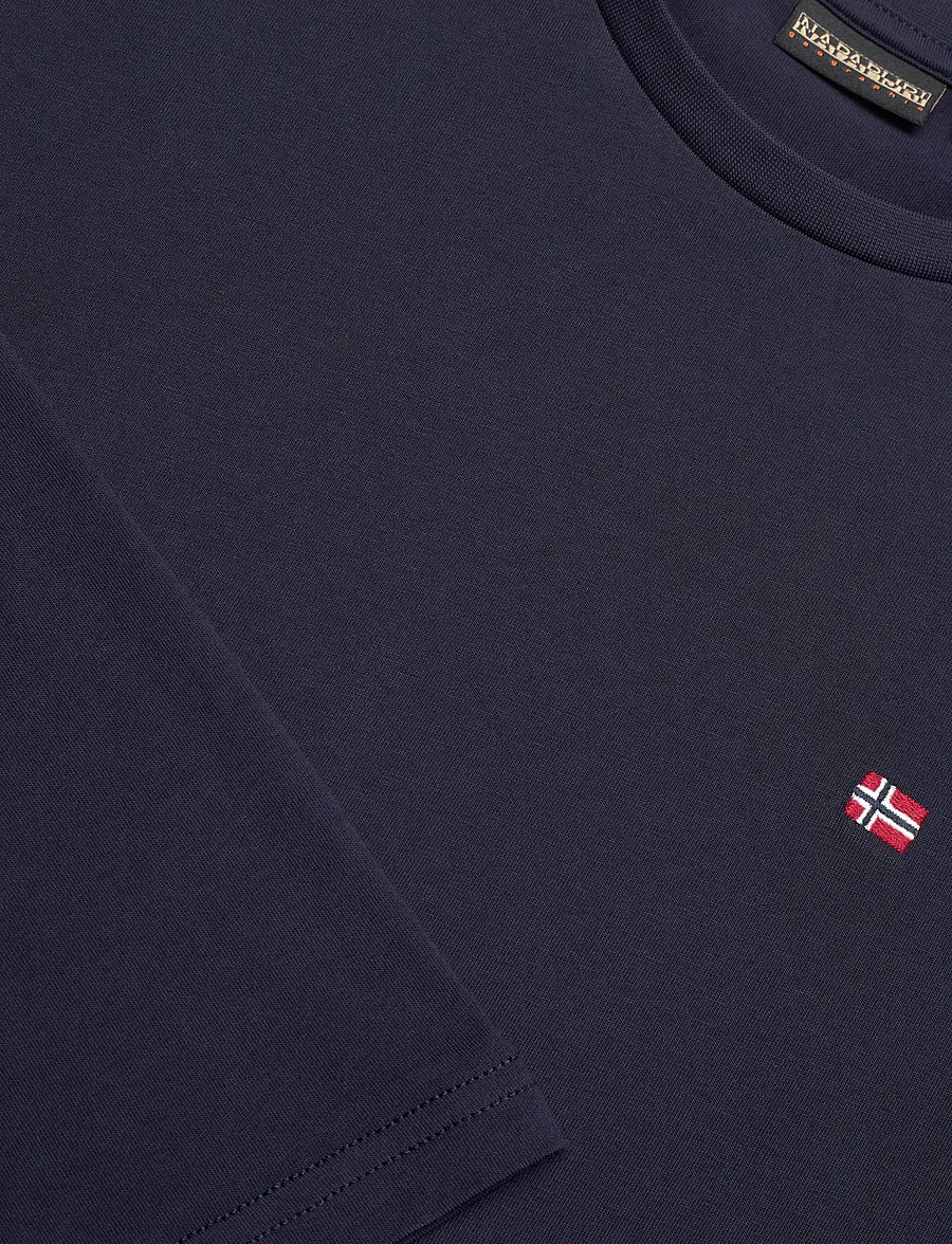 Napapijri - SALIS LS 1 - langärmelige t-shirts - blu marine - 5