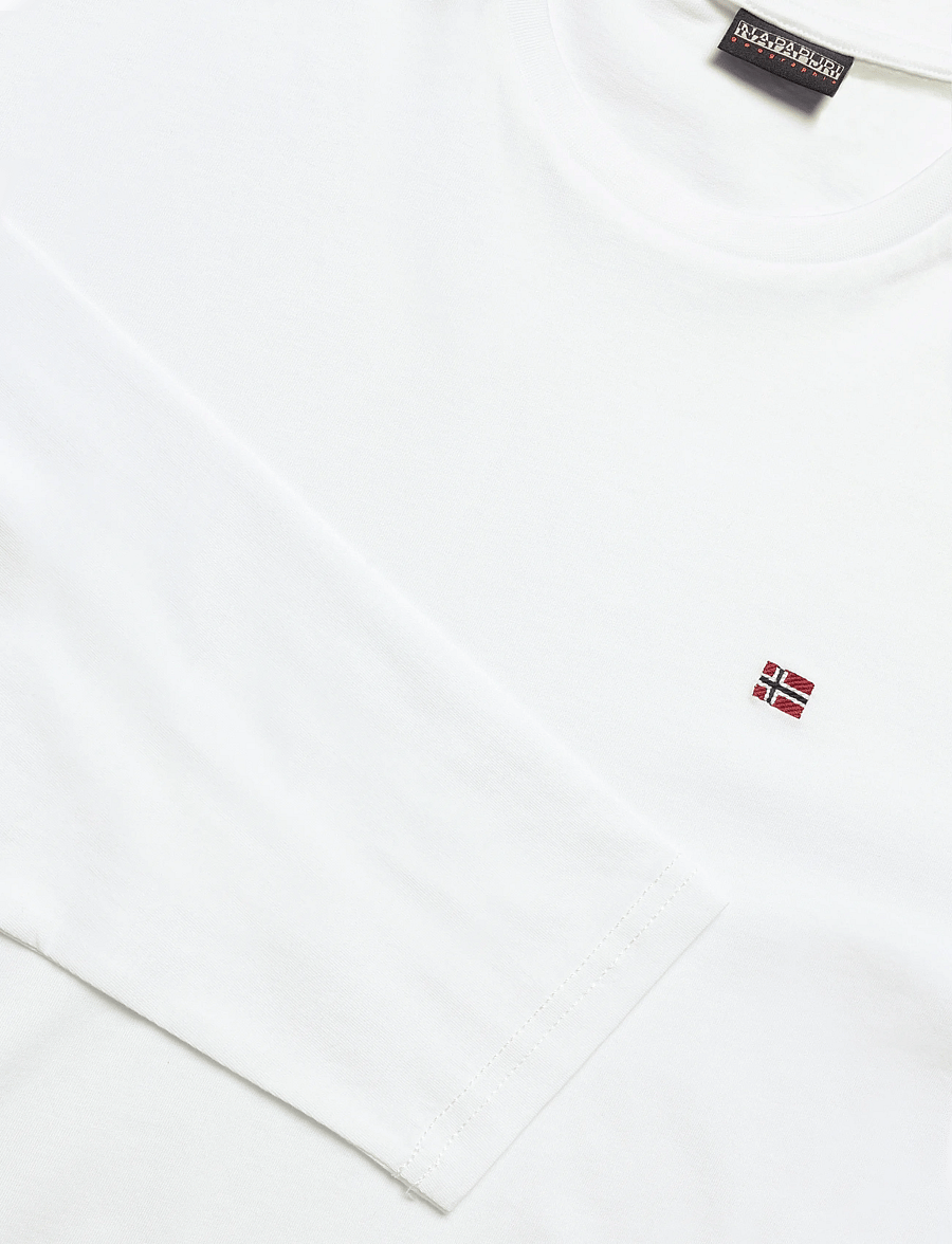 Napapijri - SALIS LS 1 - langärmelige t-shirts - bright white 002 - 2