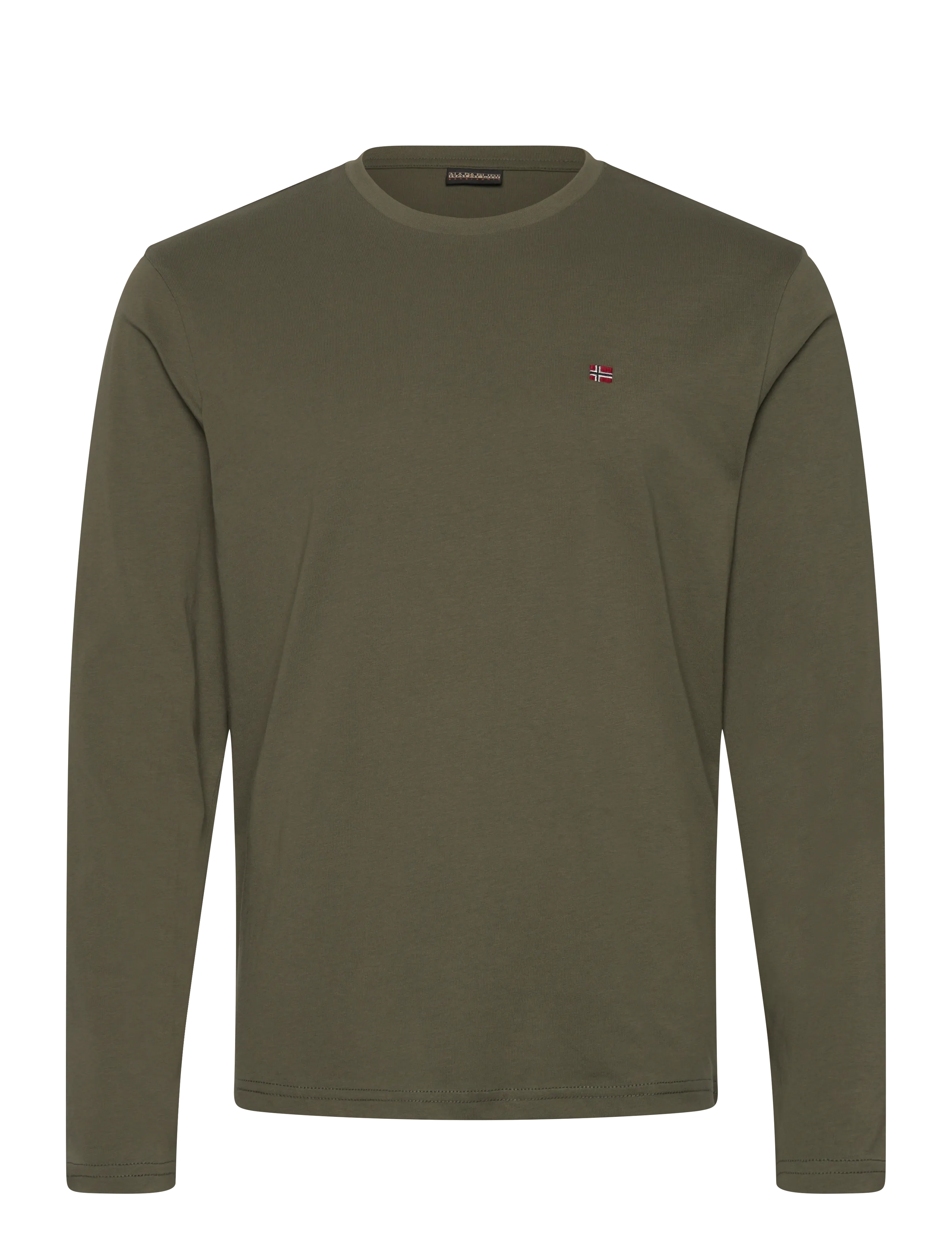 Napapijri SALIS LS 1 - T-Shirts - TEA LEAF G0A / khaki/green