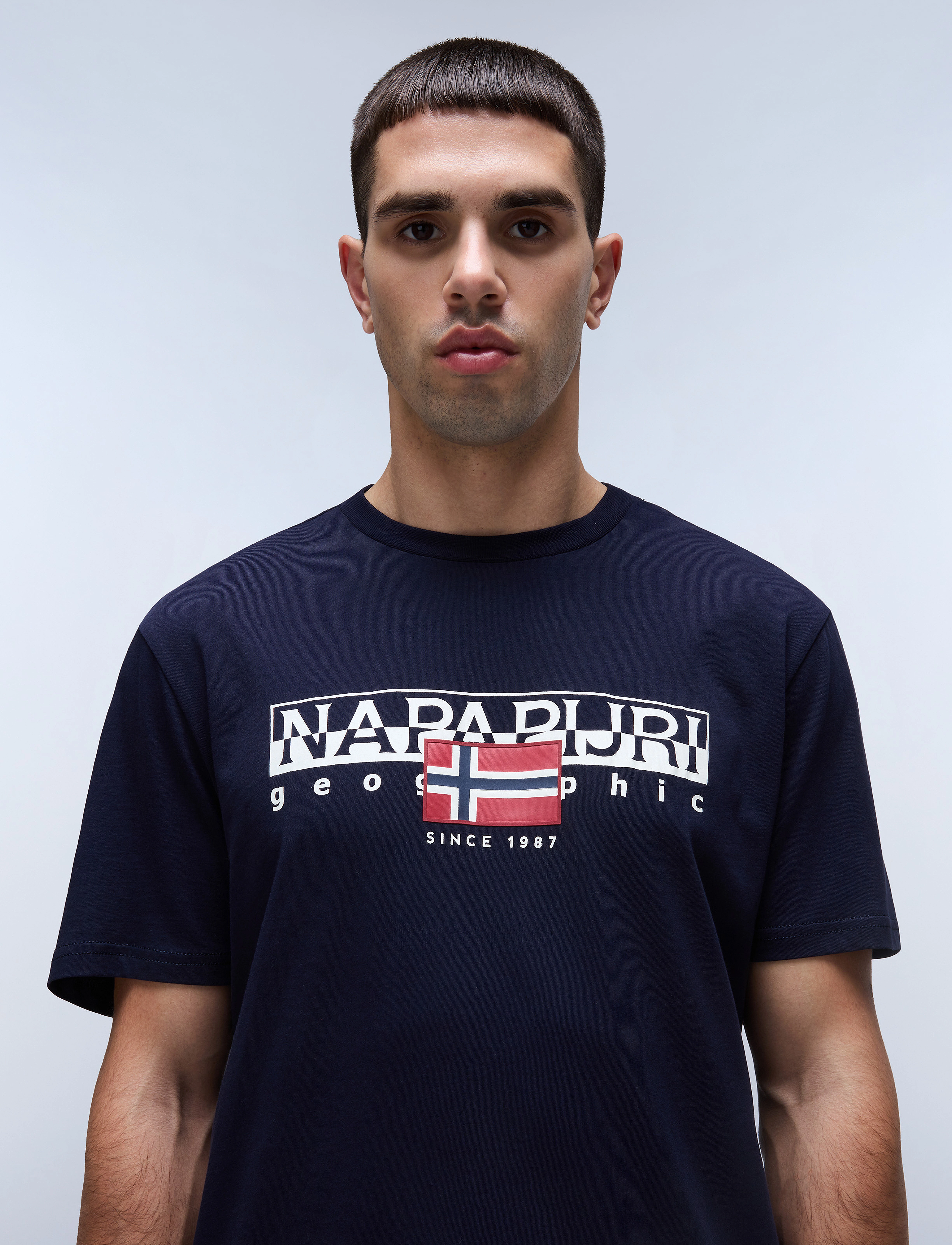Napapijri - Aylmer Short Sleeve T-Shirt - blu marine - 4