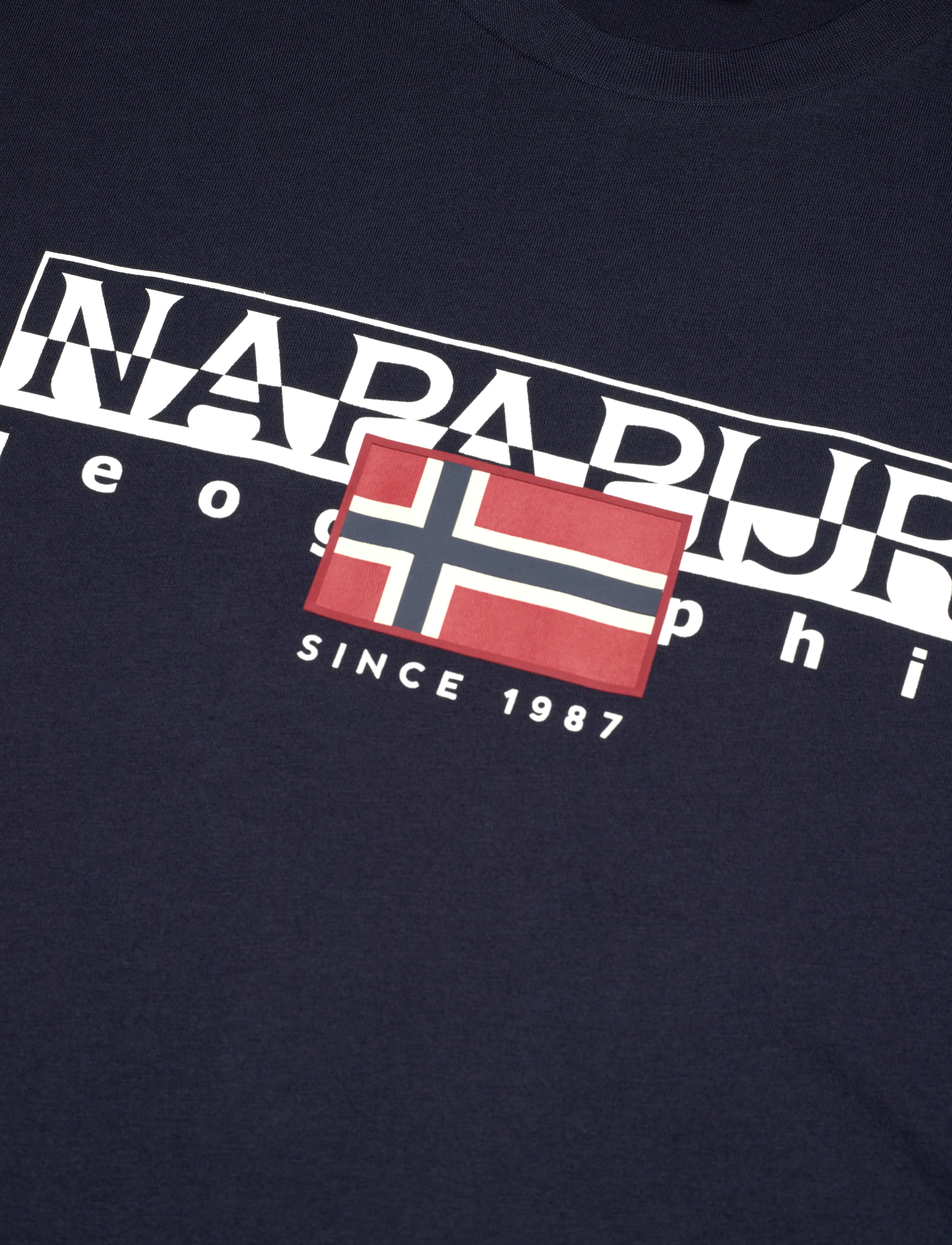 Napapijri - Aylmer Short Sleeve T-Shirt - blu marine - 5