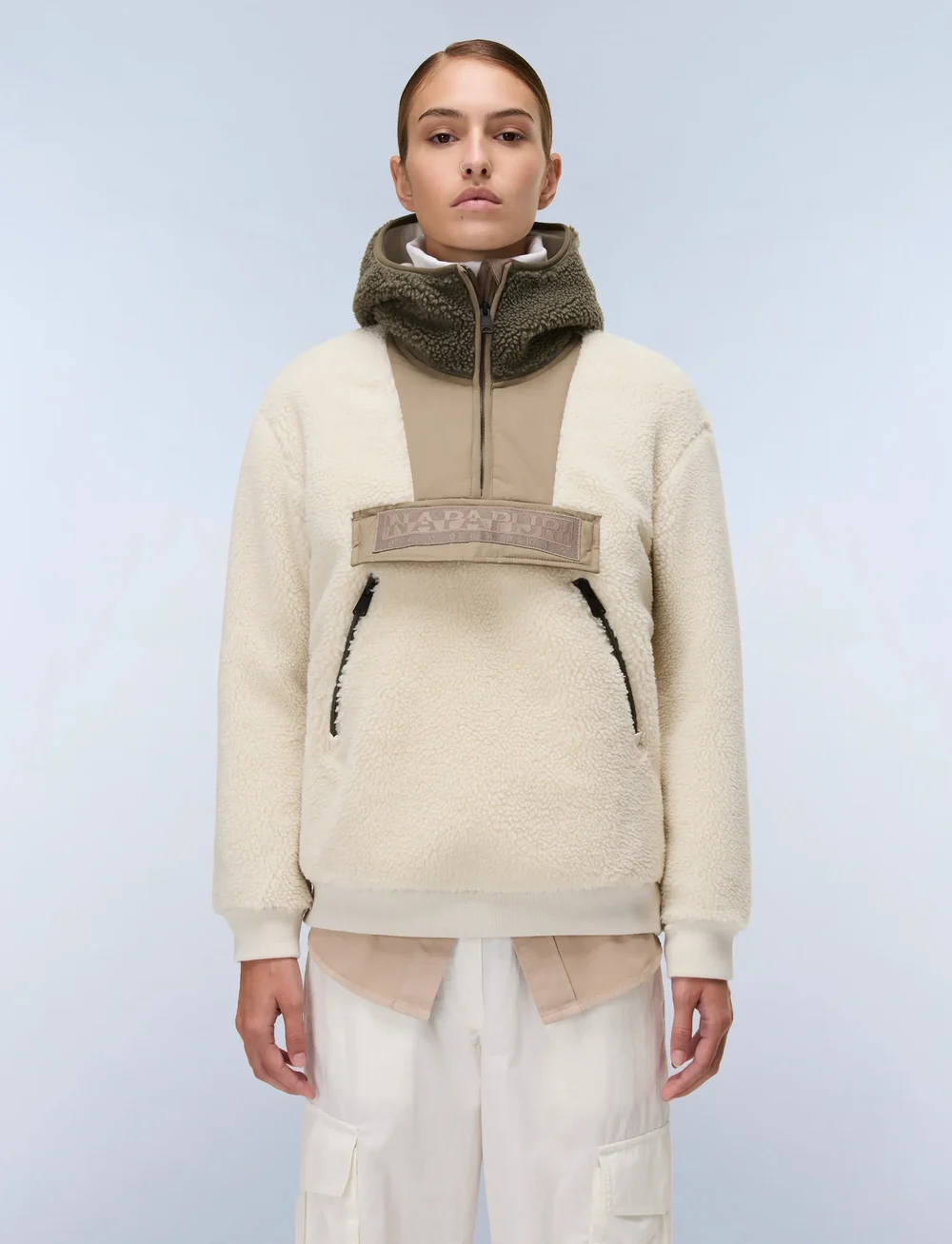 Napapijri - T-SELINE HZH W - bomberjakker - beige dimity - 0