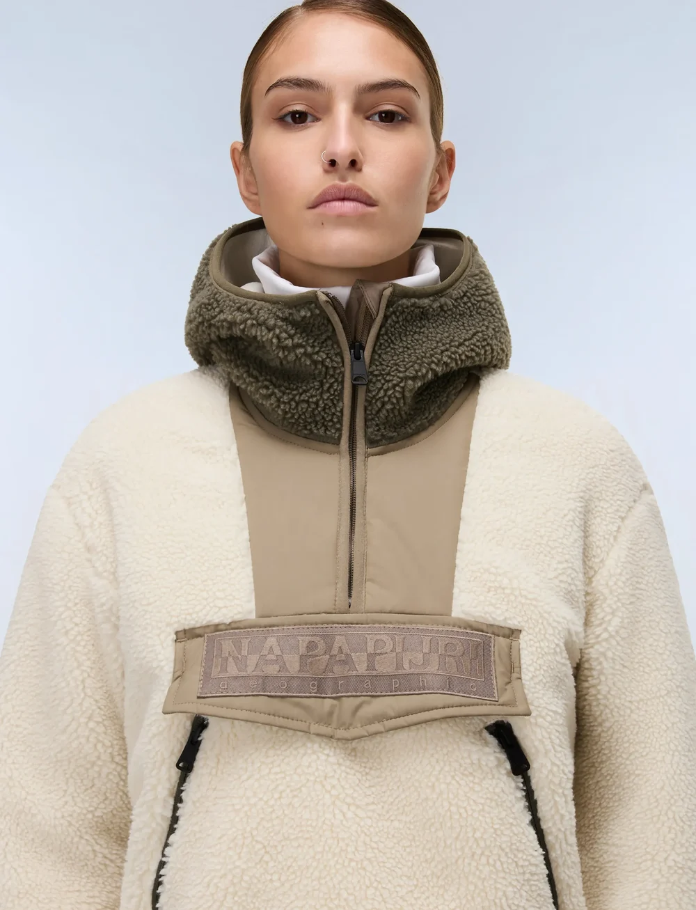 Napapijri - T-SELINE HZH W - bomberjakker - beige dimity - 4